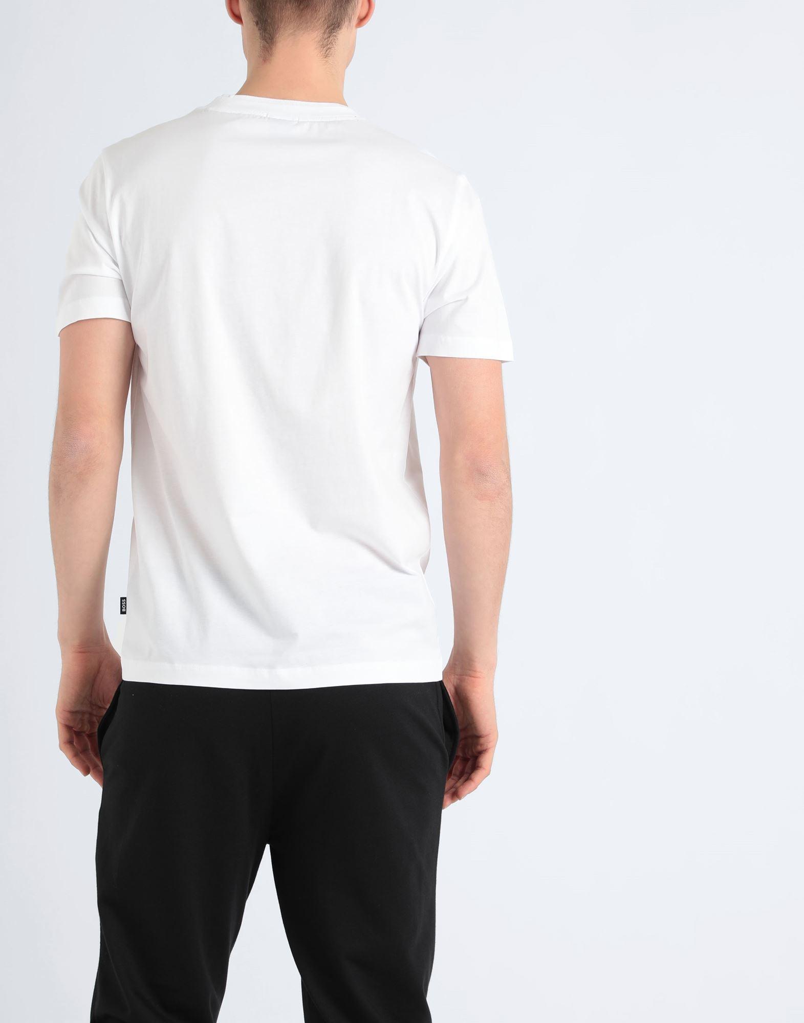 hugo boss plain white t shirt