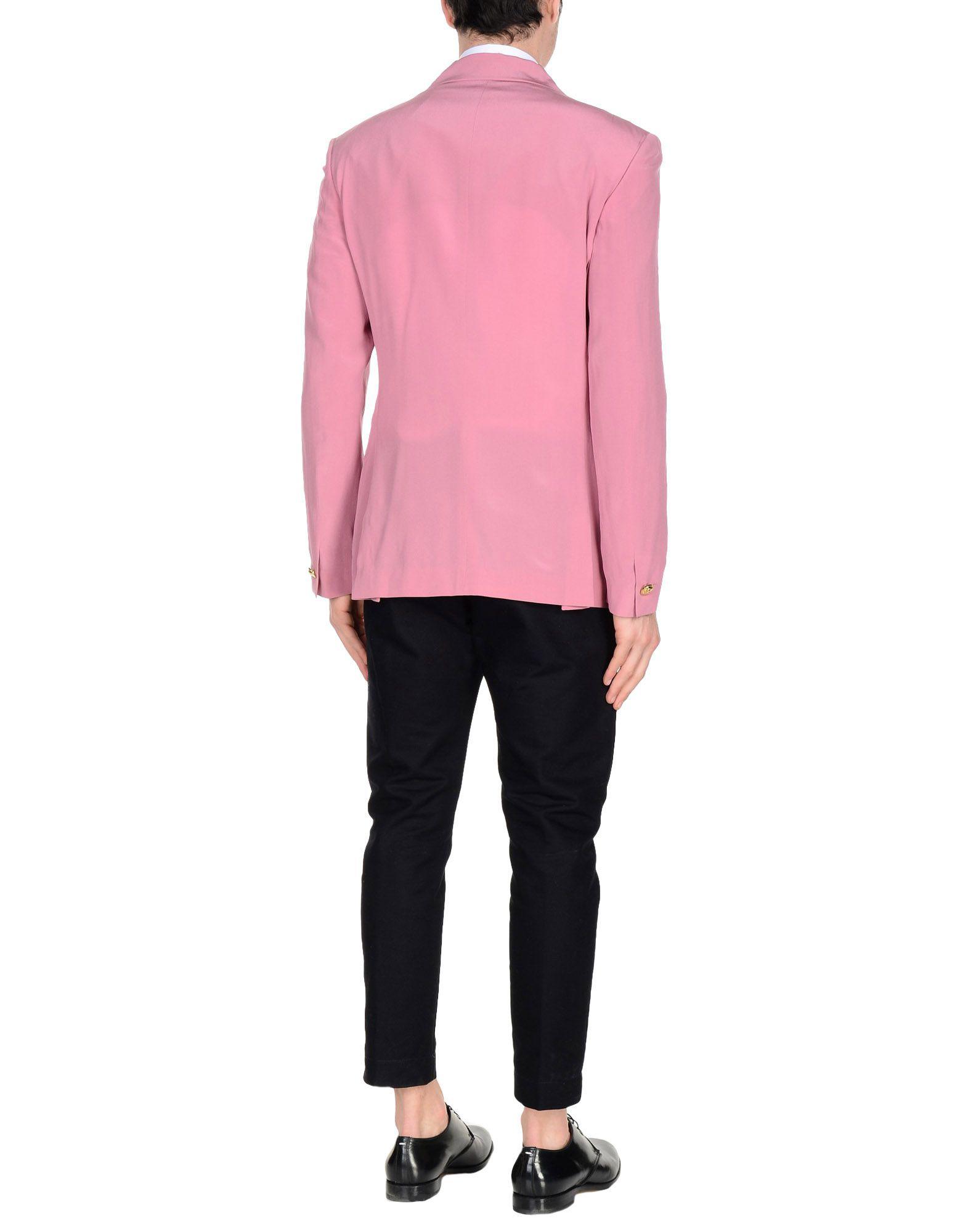 versace pink blazer
