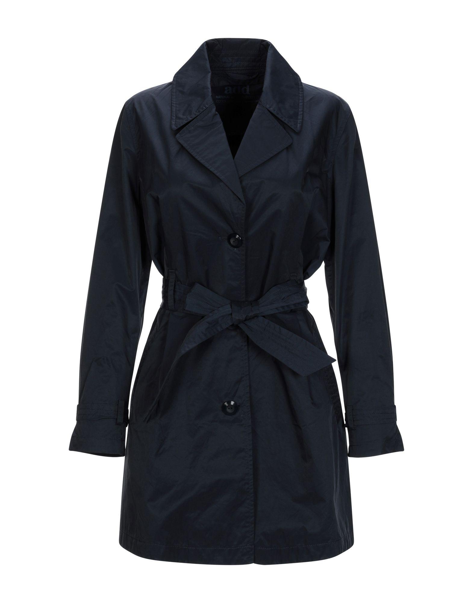 Add Cotton Overcoat in Dark Blue (Blue) - Lyst