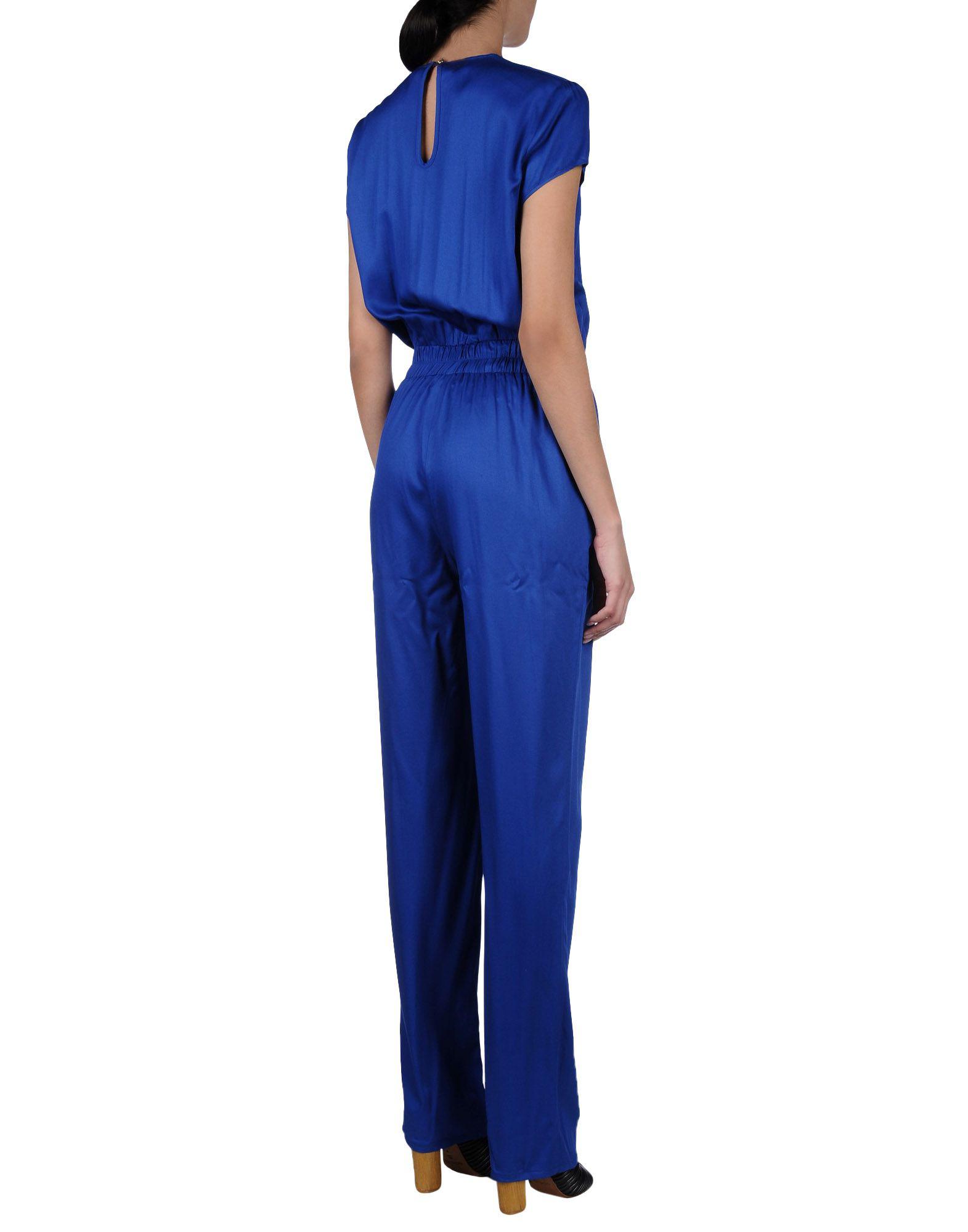blue versace jumpsuit