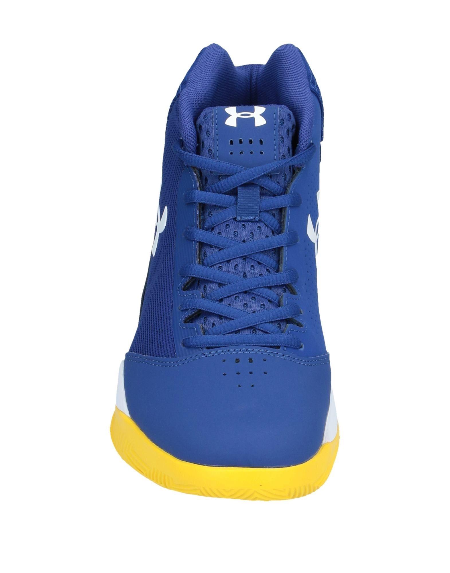under armour blue high tops