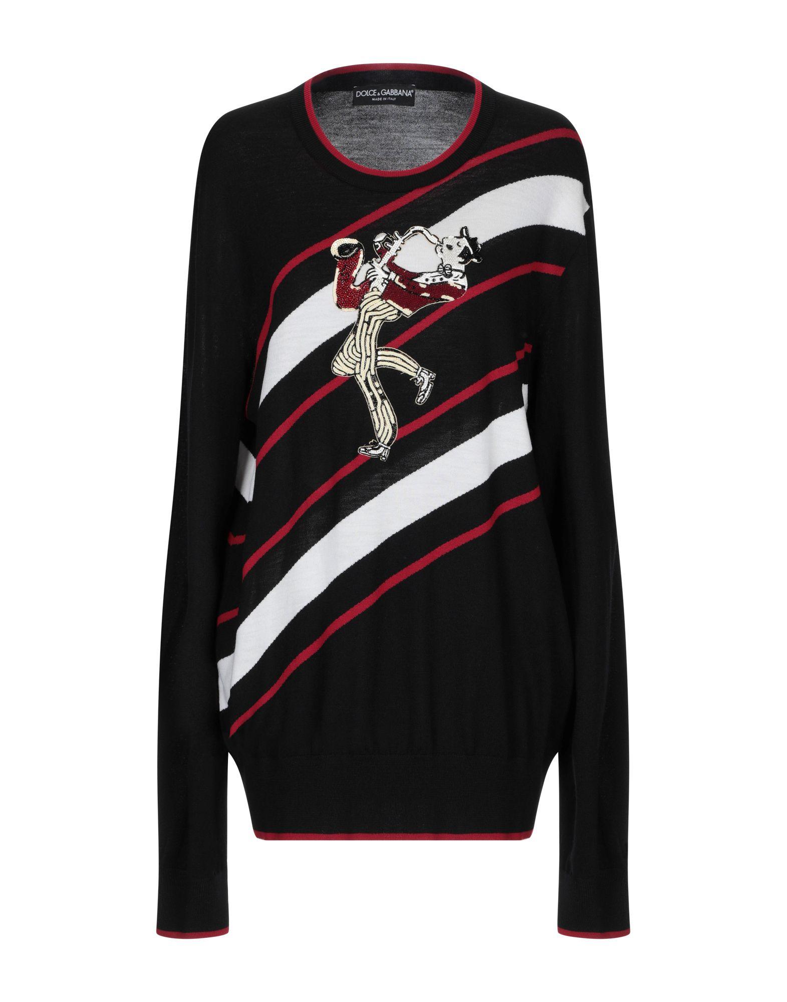 Dolce & Gabbana Sweater in Black - Lyst