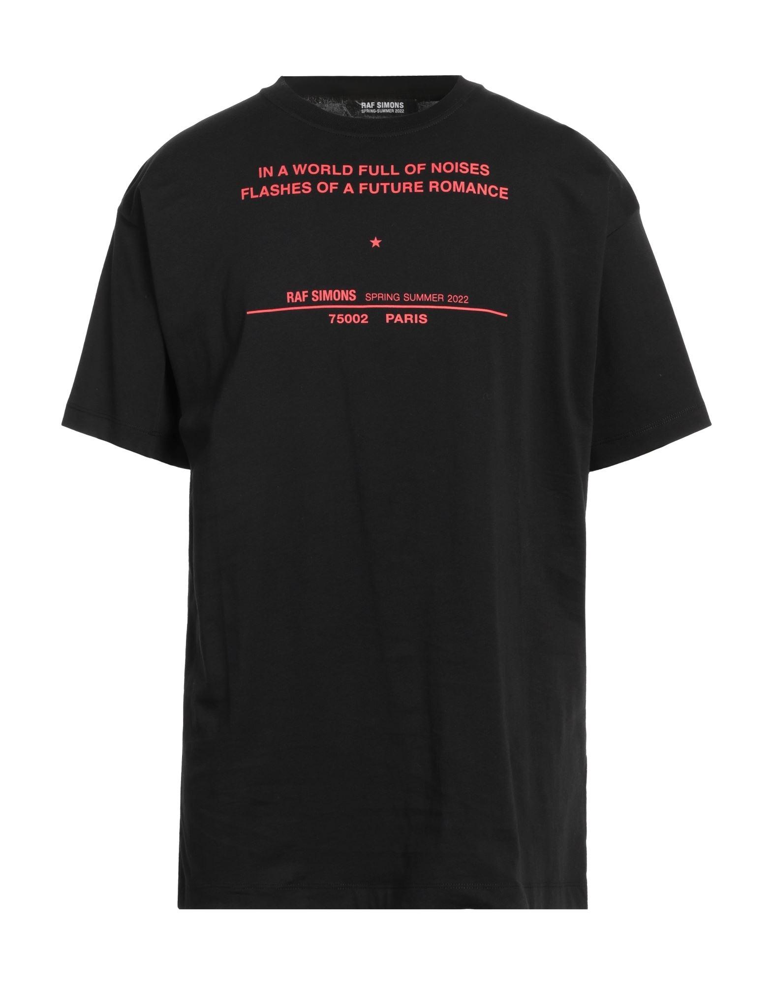 Tシャツ・カットソー RAF SIMONS SS23 T-SHIRT WITH LOGO (231-126A_190011010) RAF SIMONS Medium Size T-shirt THE OTHERS Printed Logo White