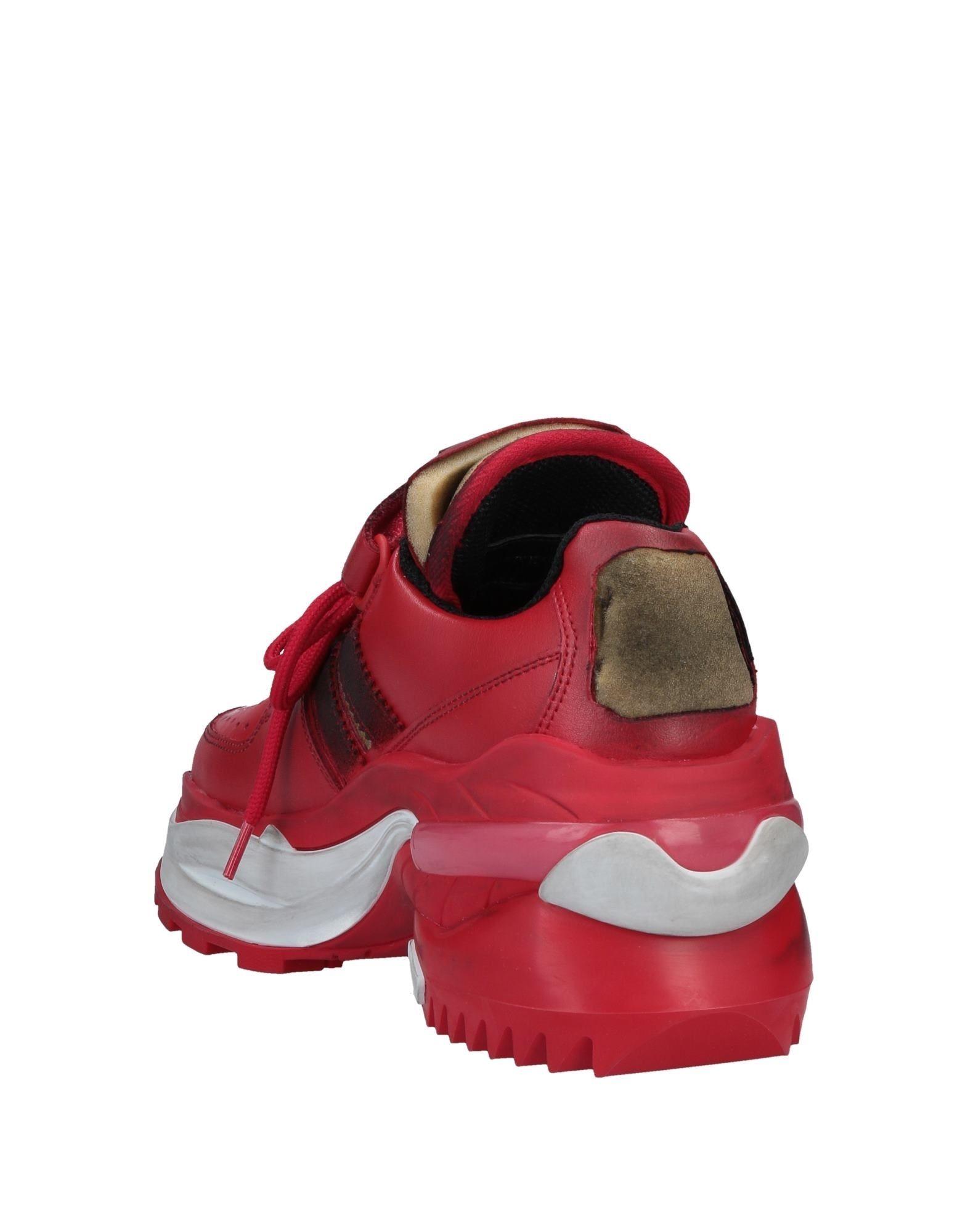 red low top maison margiela