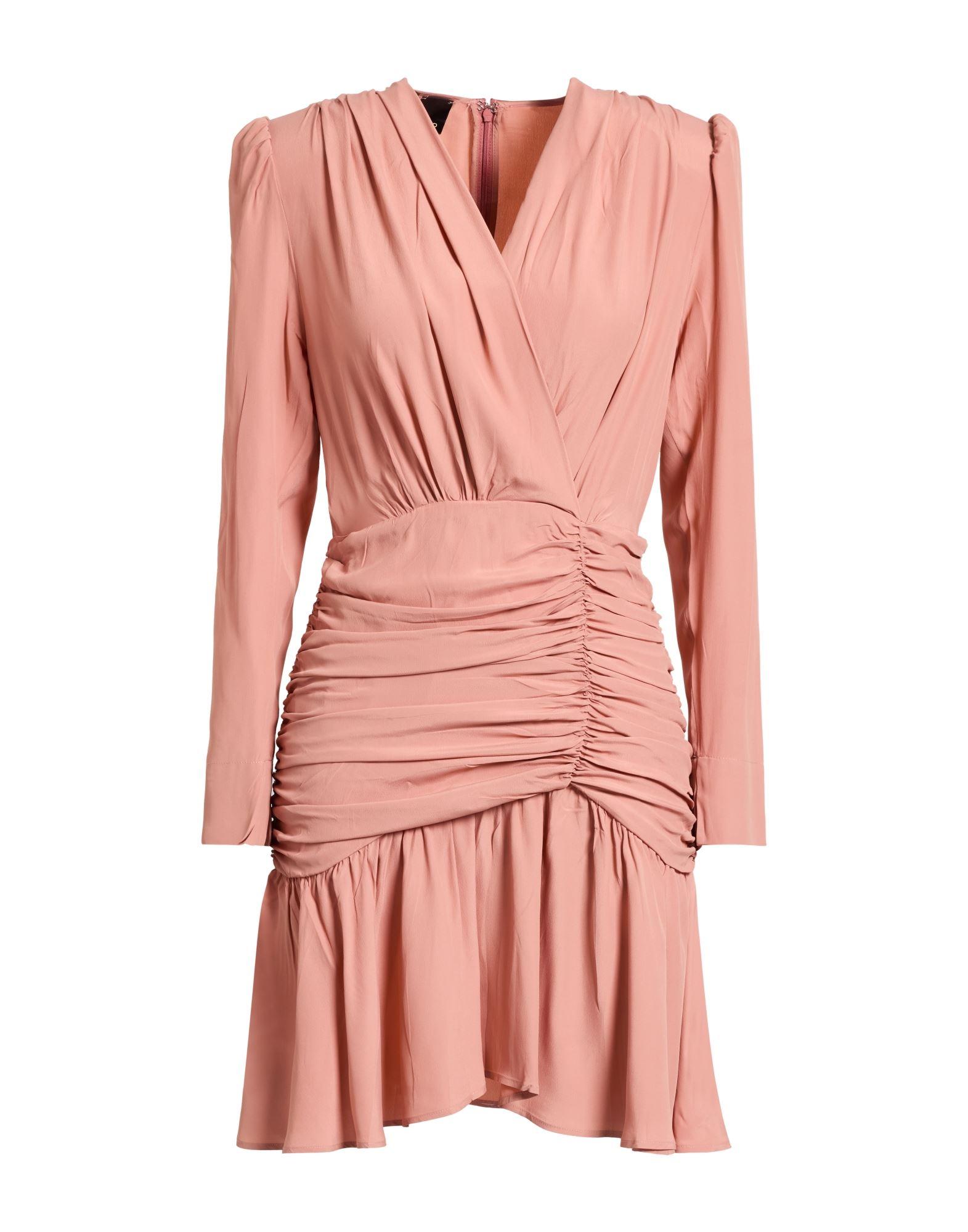 pinko silk dress Pinko, Long, elegant glossy satin dress, Limo black, 42