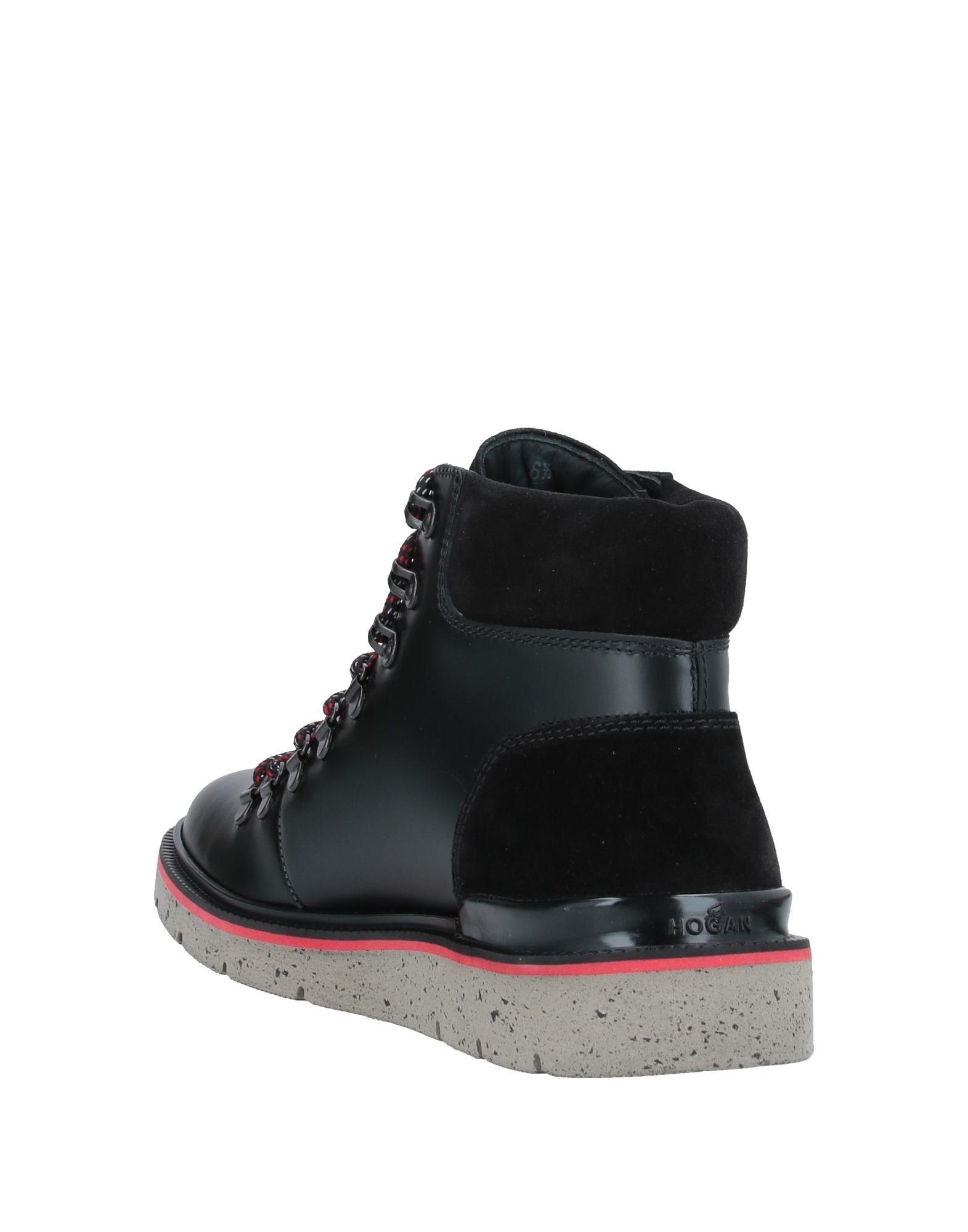 Hogan Leather Ankle Boots in Black for Men Lyst