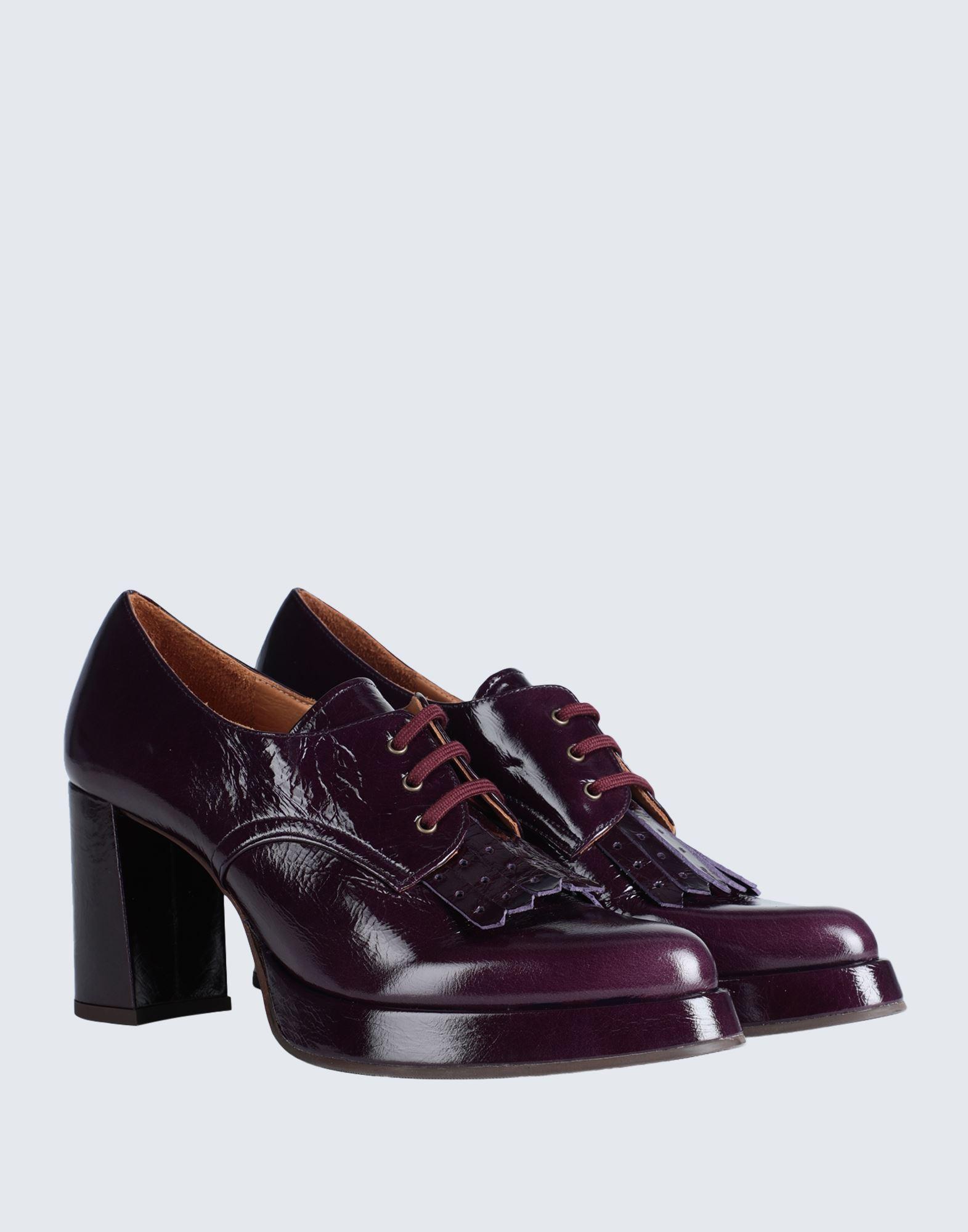 Chie Mihara Lace-up Shoes in Purple | Lyst