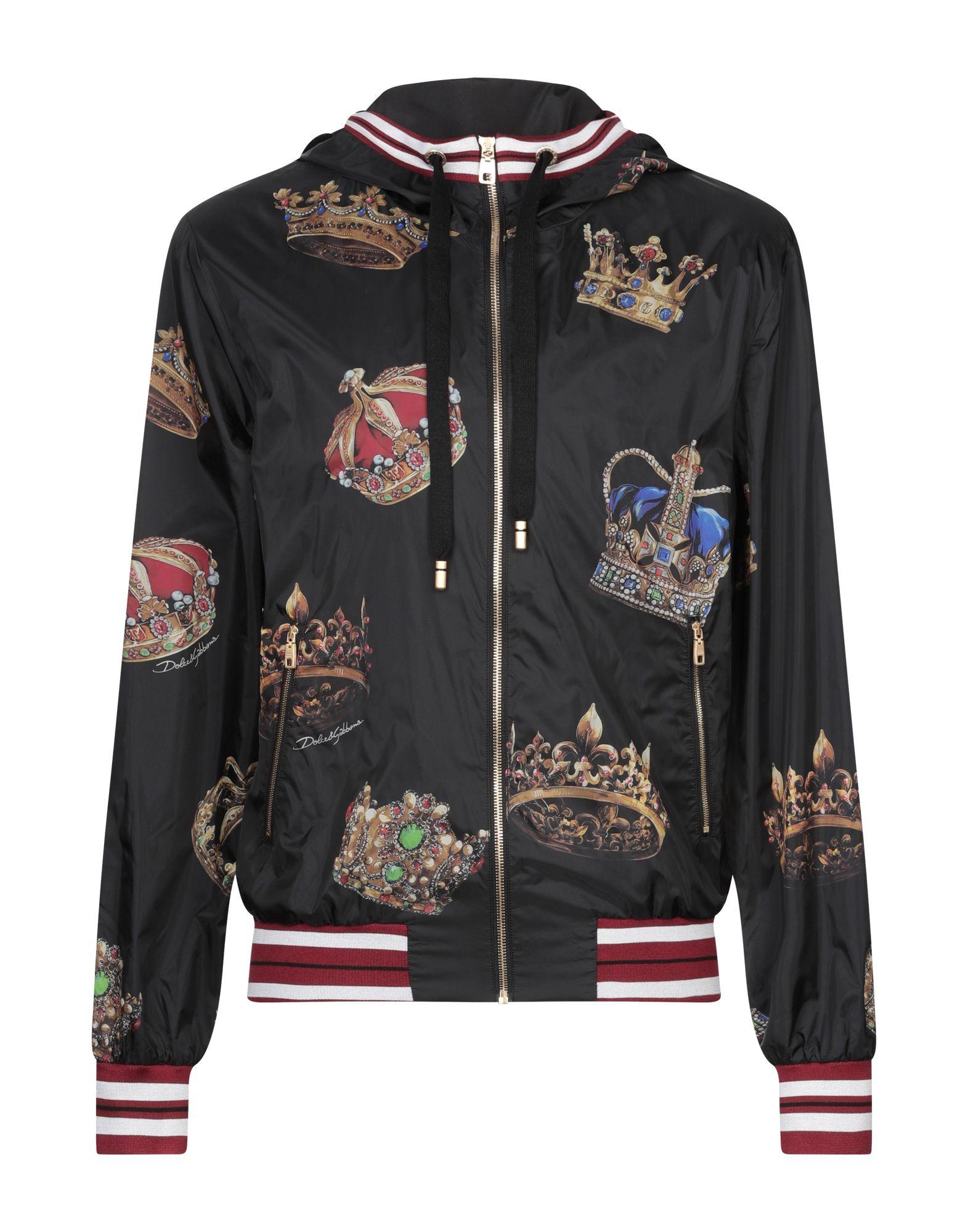 Dolce & Gabbana Crowns Jacket in Black for Men | Lyst