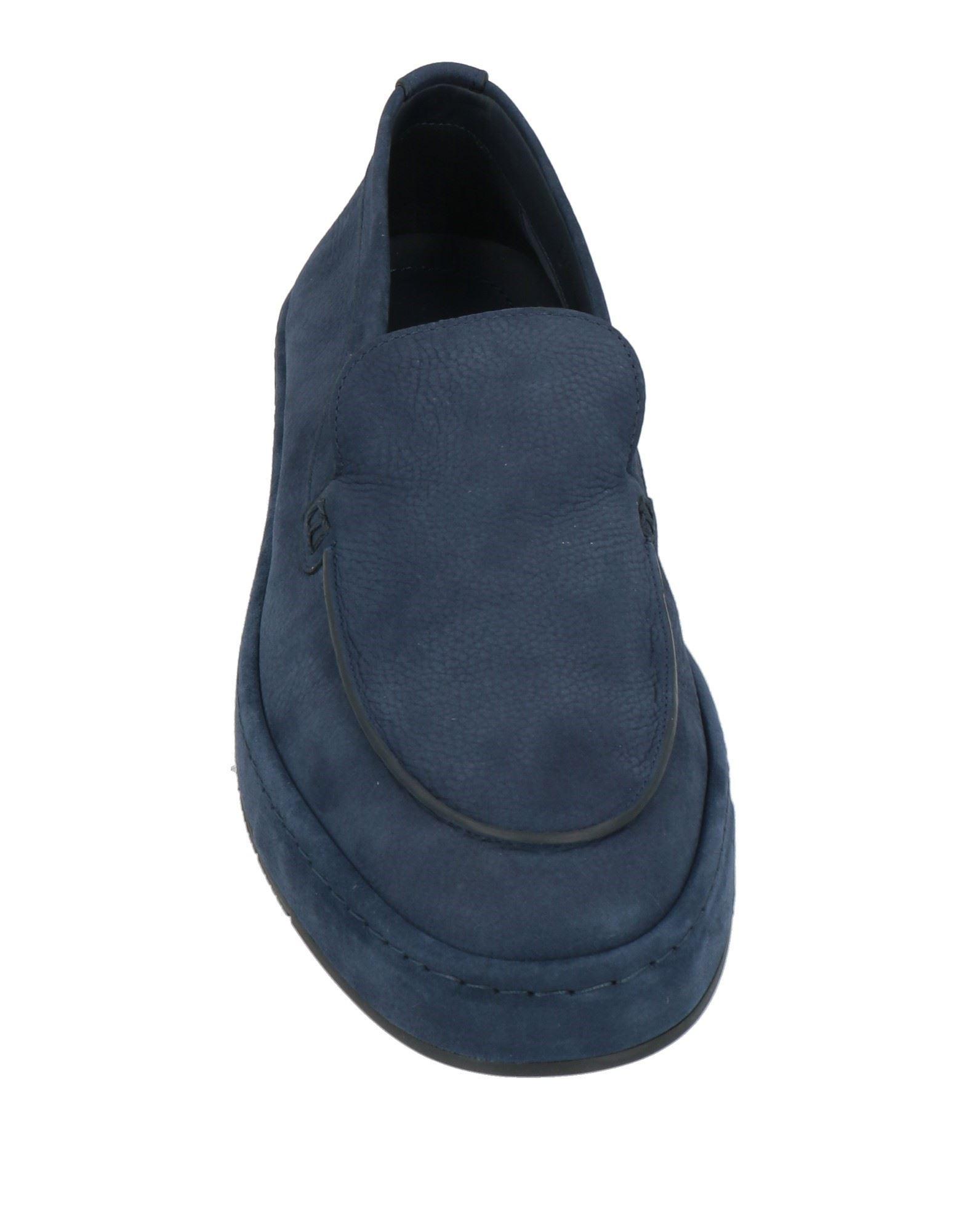 Midnight Blue Georgio Armani  loafers Giorgio Armani midnight navy suede loafers | Depop main image 2