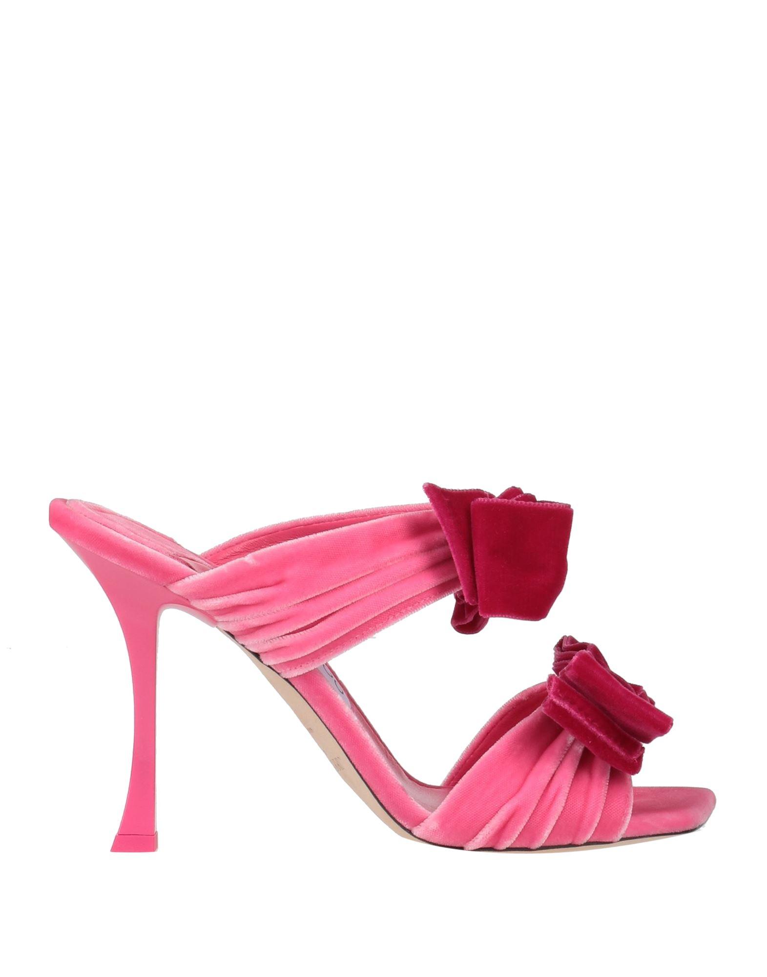 Jimmy Choo Sandals in Pink | Lyst