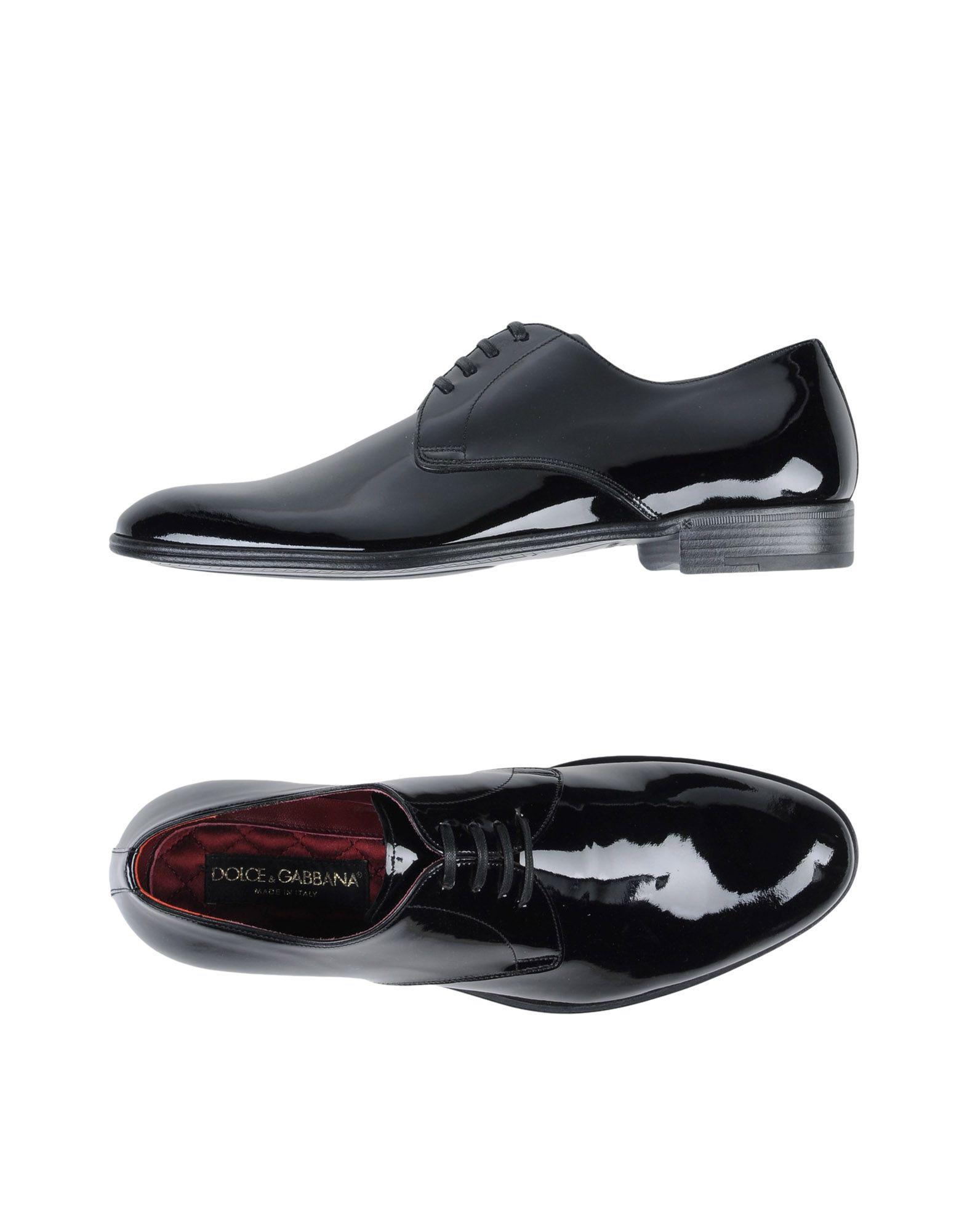 Dolce &amp; Gabbana Laceup Shoe in Black for Men Lyst