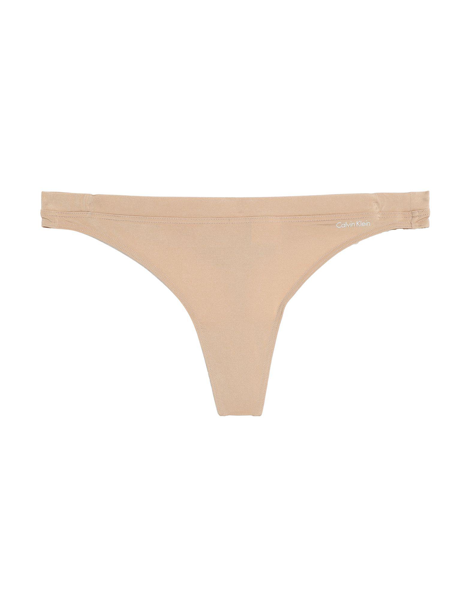 Calvin Klein Synthetic G-string in Beige (Natural) - Lyst