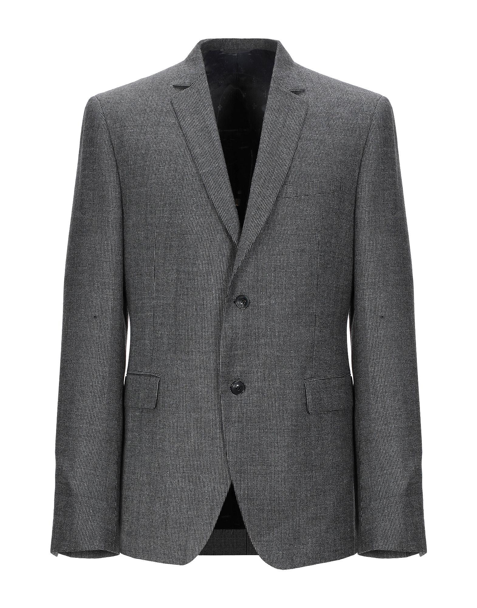 John Varvatos Flannel Blazer in Grey (Gray) for Men - Lyst
