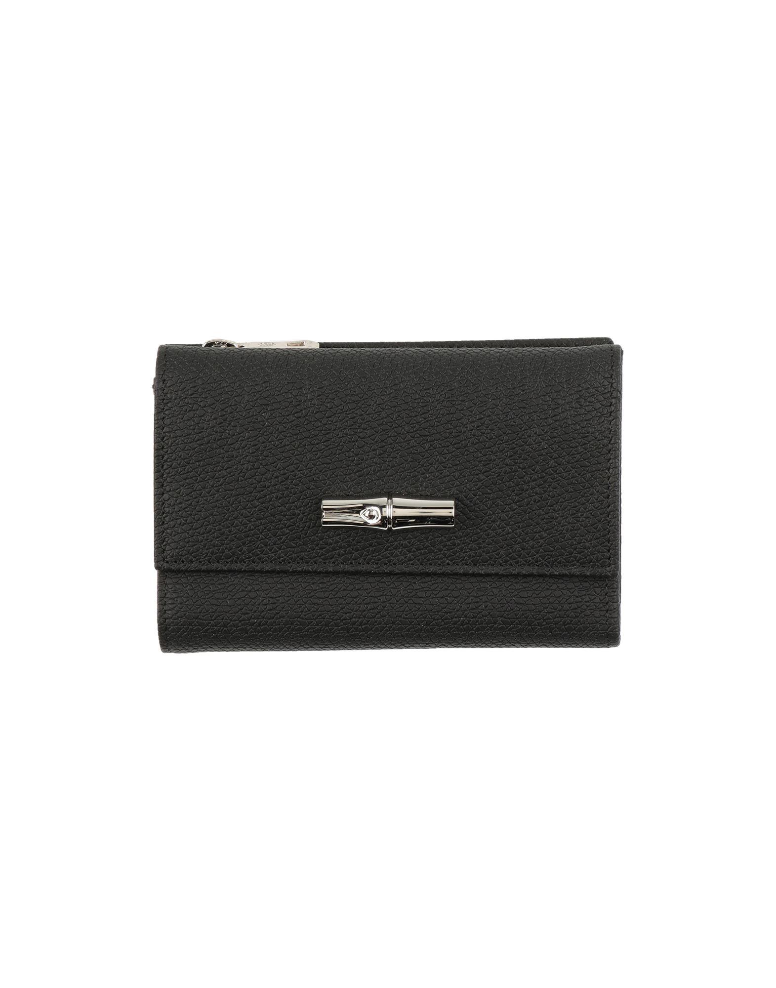 Longchamp Wallet in Black | Lyst