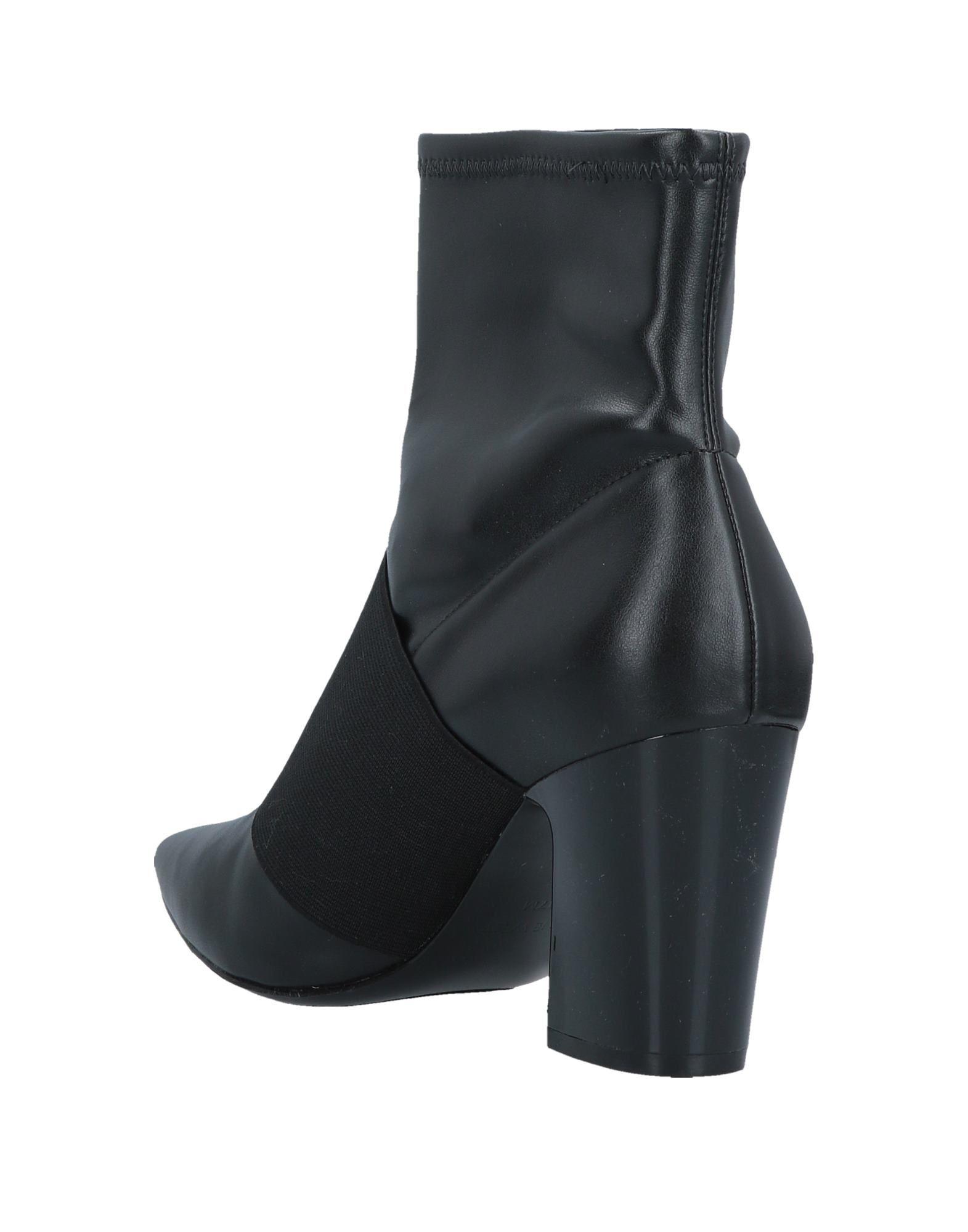 Nine West Leather Ankle Boots in Black - Lyst