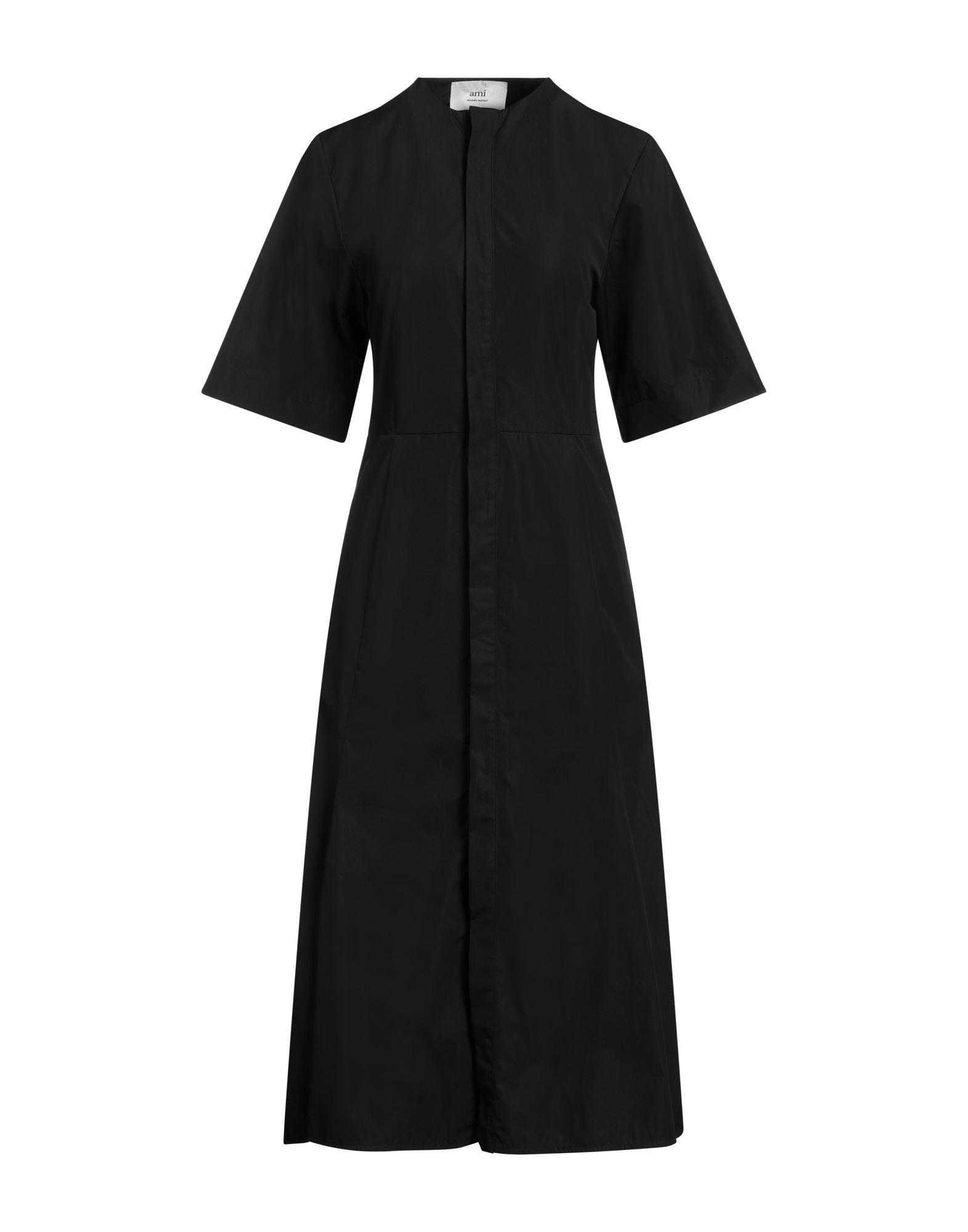 ワンピースその他 Ami Paris Black cotton long dress with buttons Black Ami Paris Dresses for Women | Lyst - Page 2