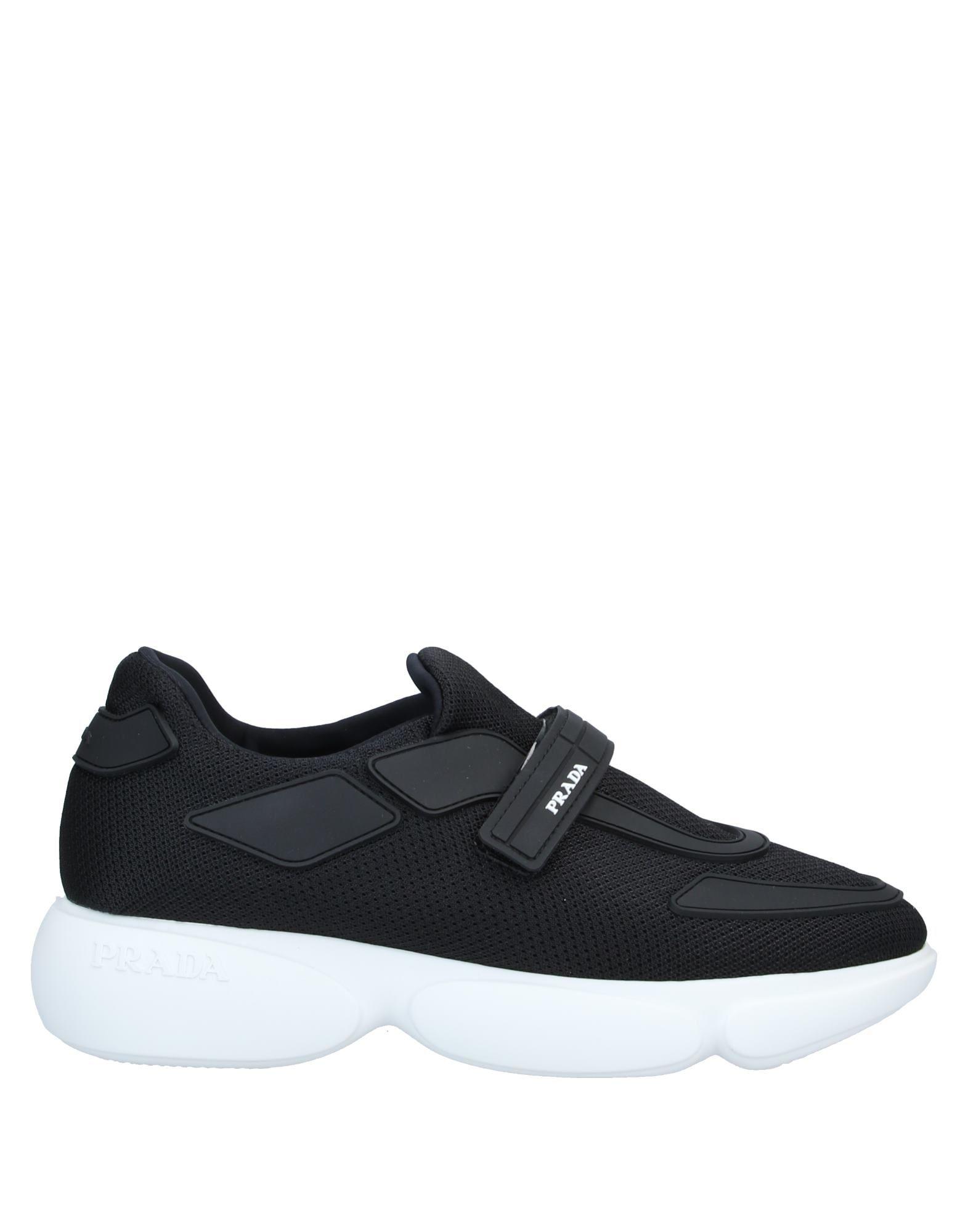 prada block low top sneakers