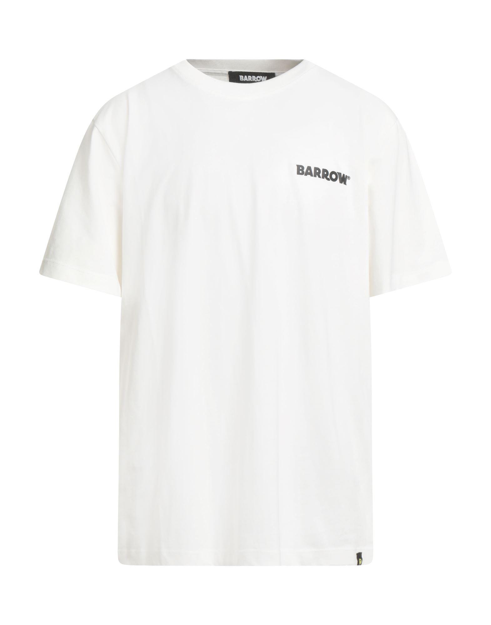 Tシャツ・カットソー BARROW Men T-shirt White S5BWUATH156 002 Tシャツ・カットソー BARROW Men T-shirt White S5BWUATH156 002