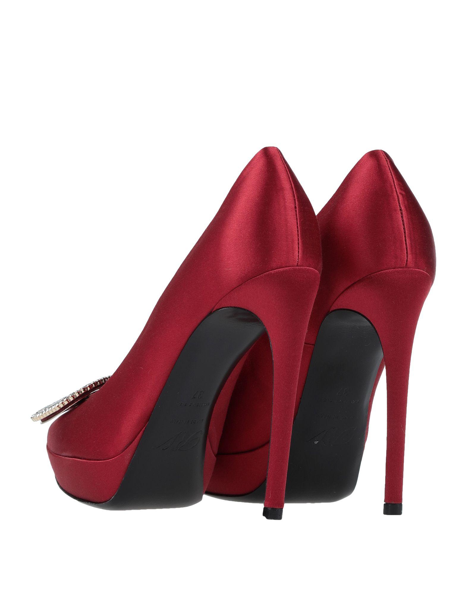 Roger Vivier Satin Court in Red - Lyst