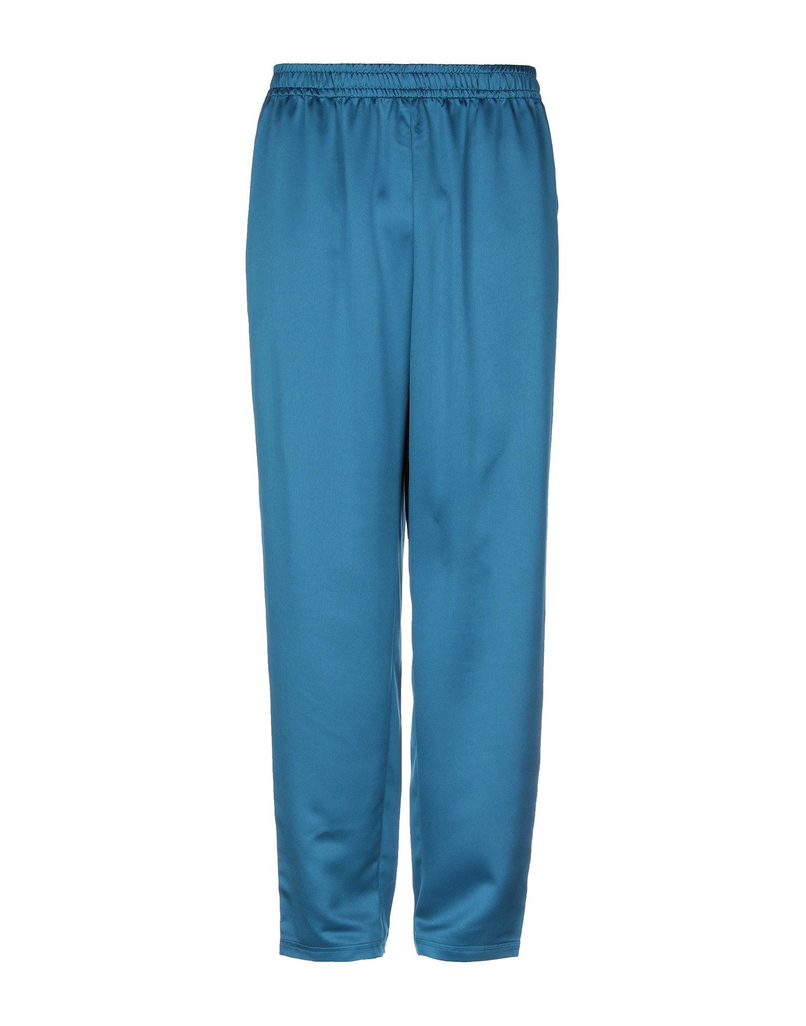 Kappa Satin Casual Pants in Deep Jade (Blue) for Men - Lyst