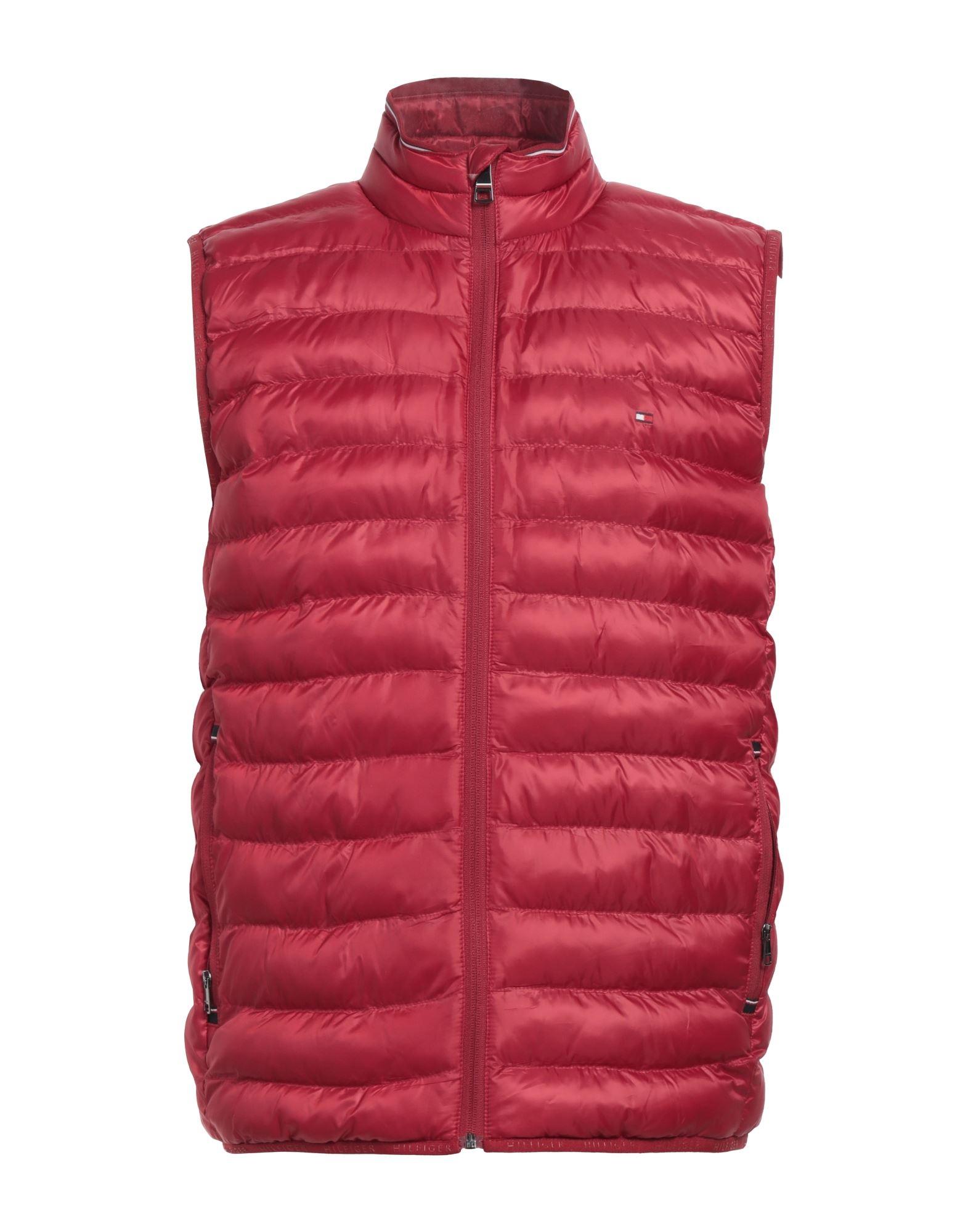 Tommy Hilfiger Vest Polyester in Red for Men Lyst