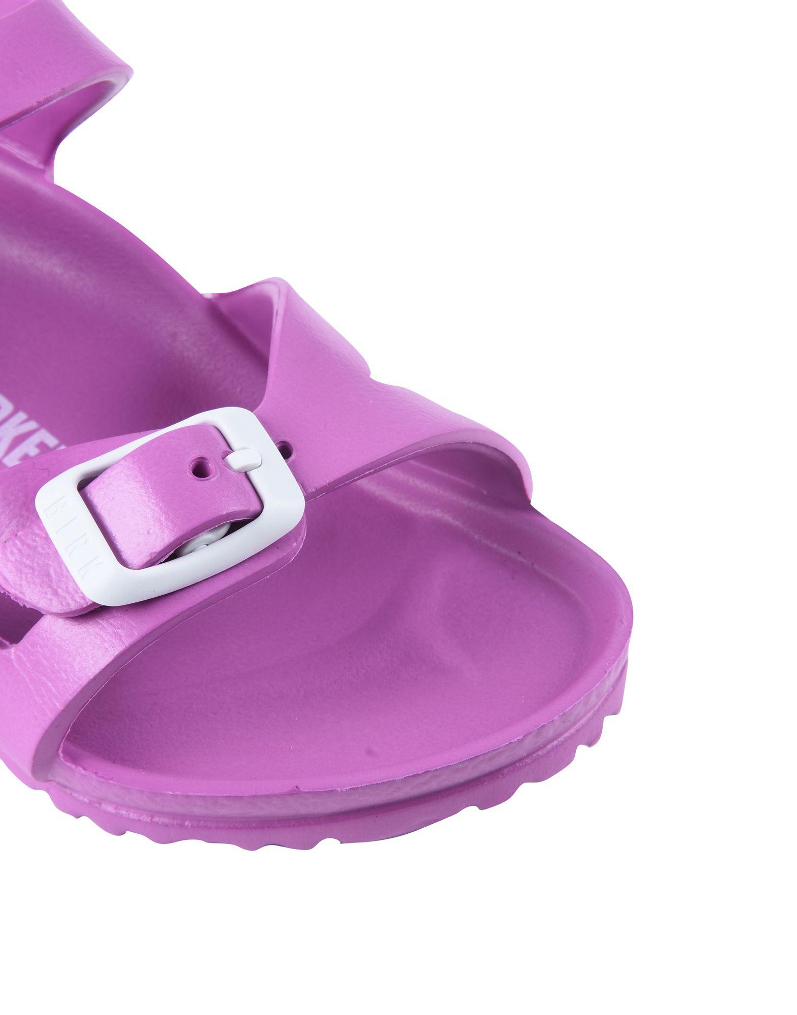 Birkenstock Rubber Sandals in Light Purple (Purple) | Lyst