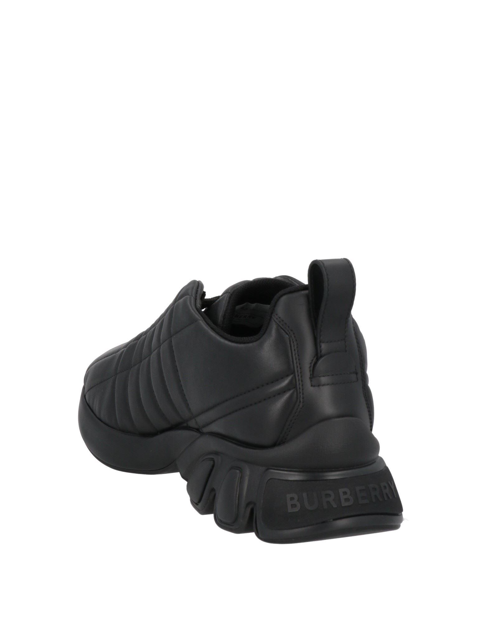 Burberry black trainers sale