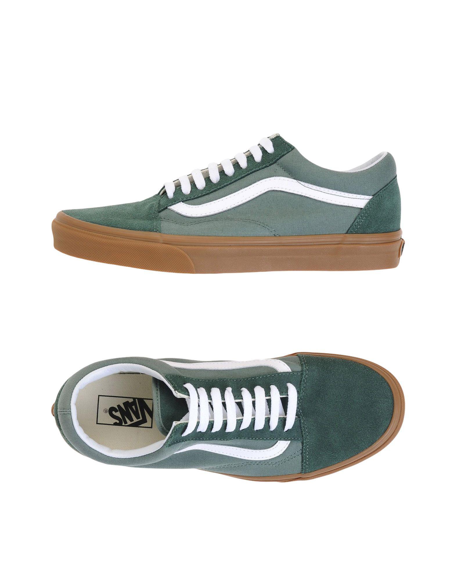 green low top vans