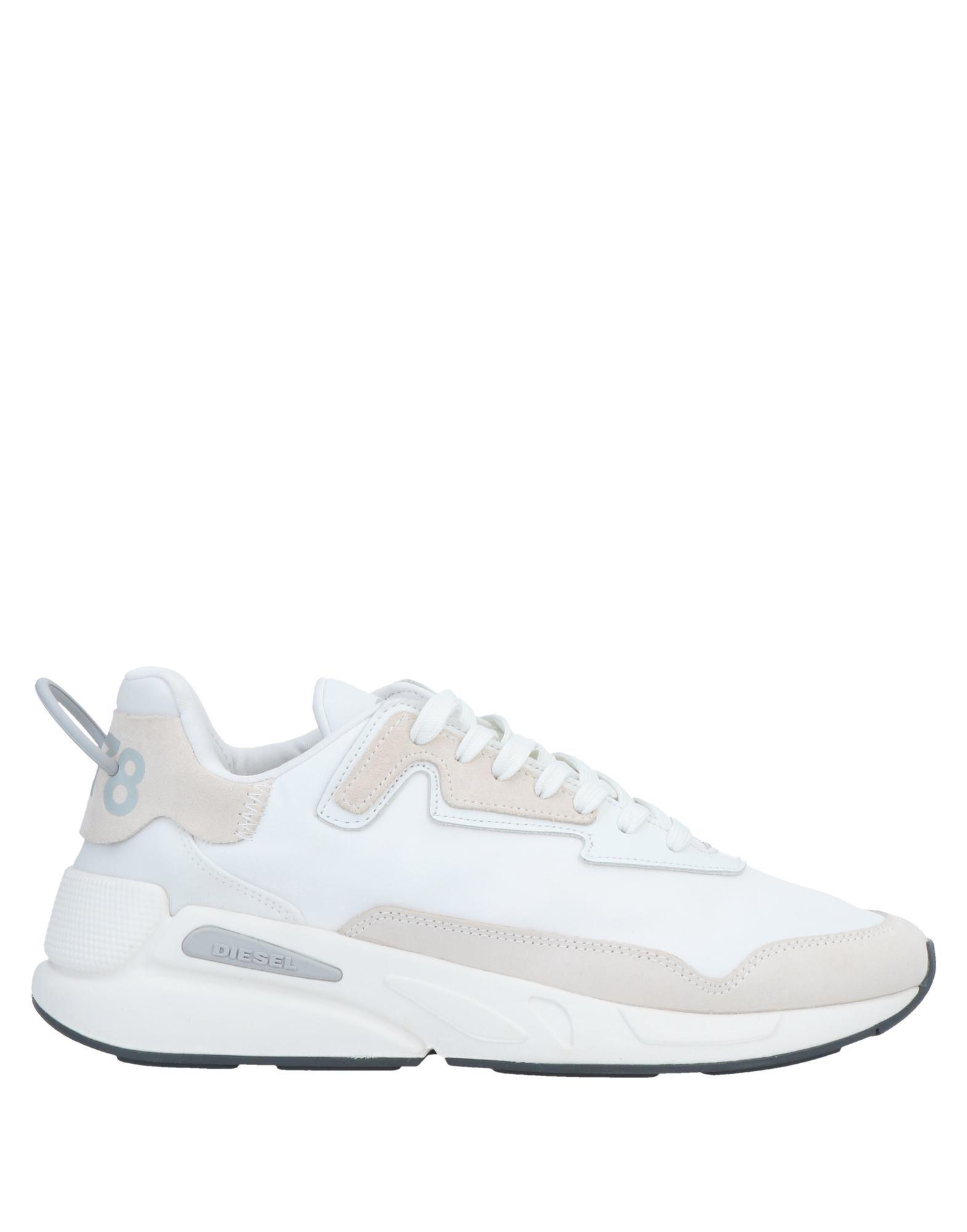diesel white trainers