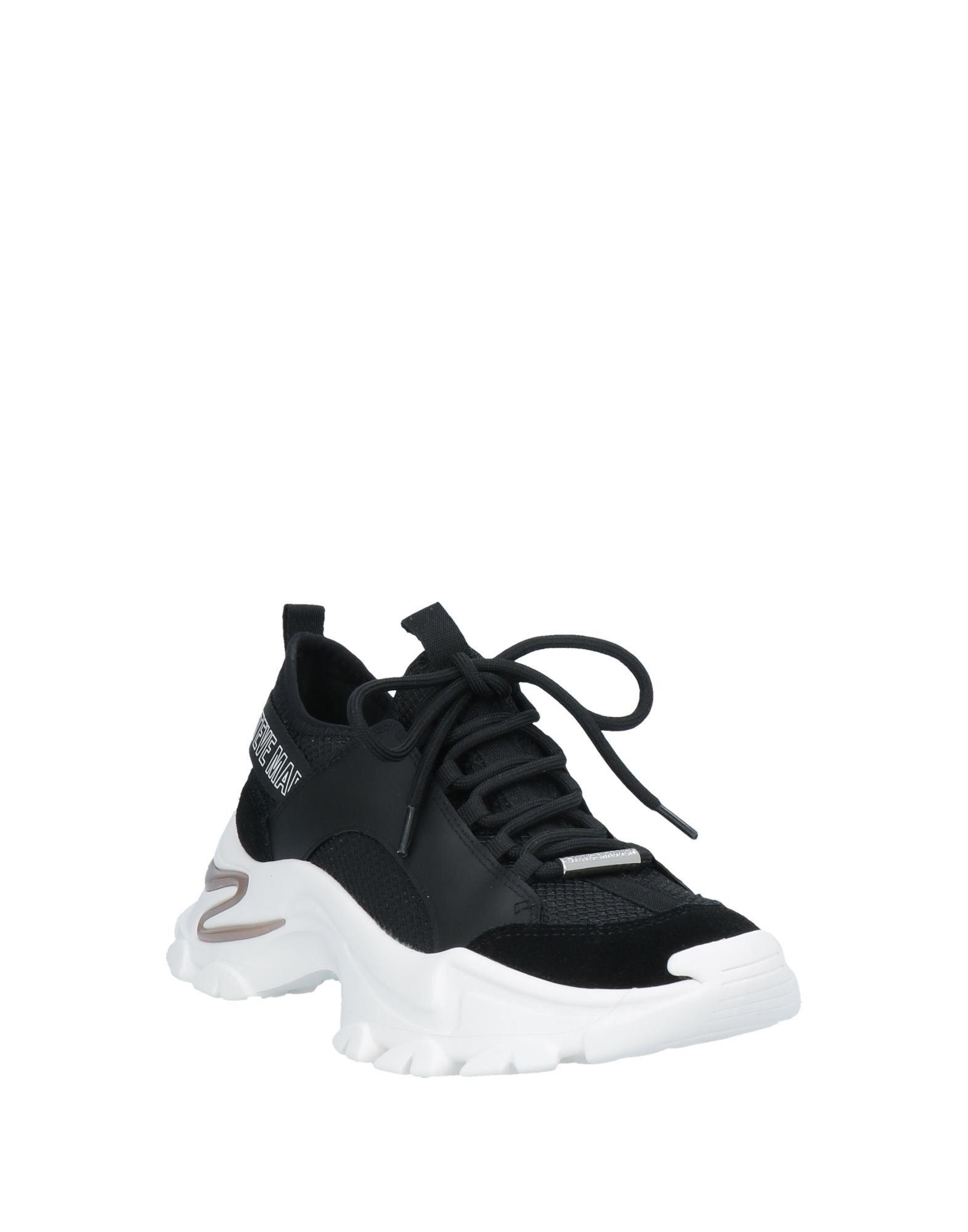 steve madden black trainers women's