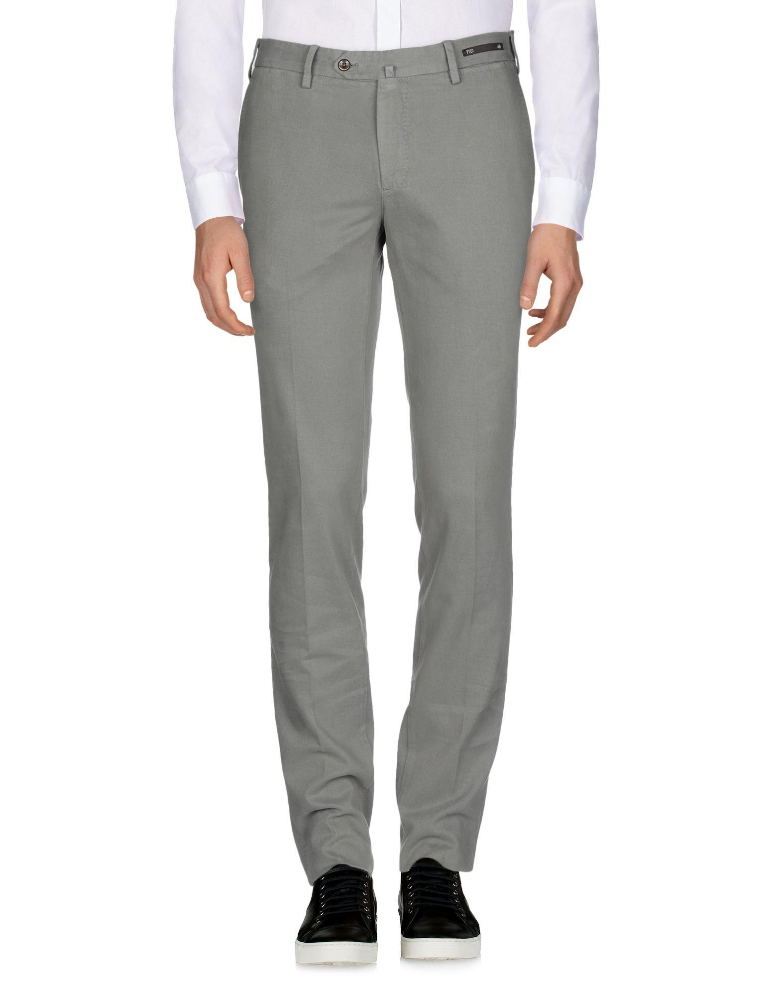 PT01 Cotton Casual Pants in Grey (Gray) for Men Lyst
