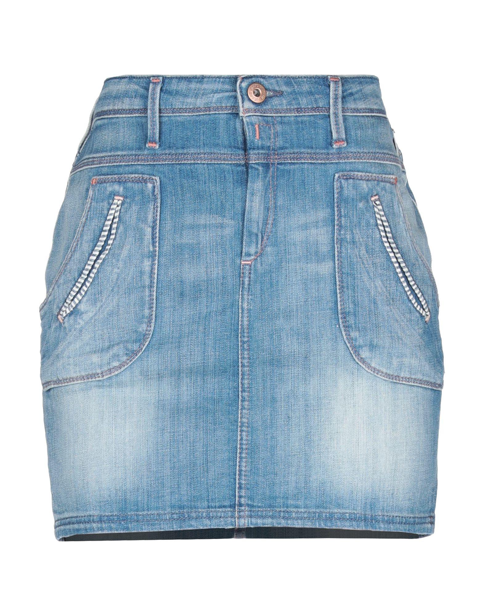 Replay Denim Skirt in Blue Lyst