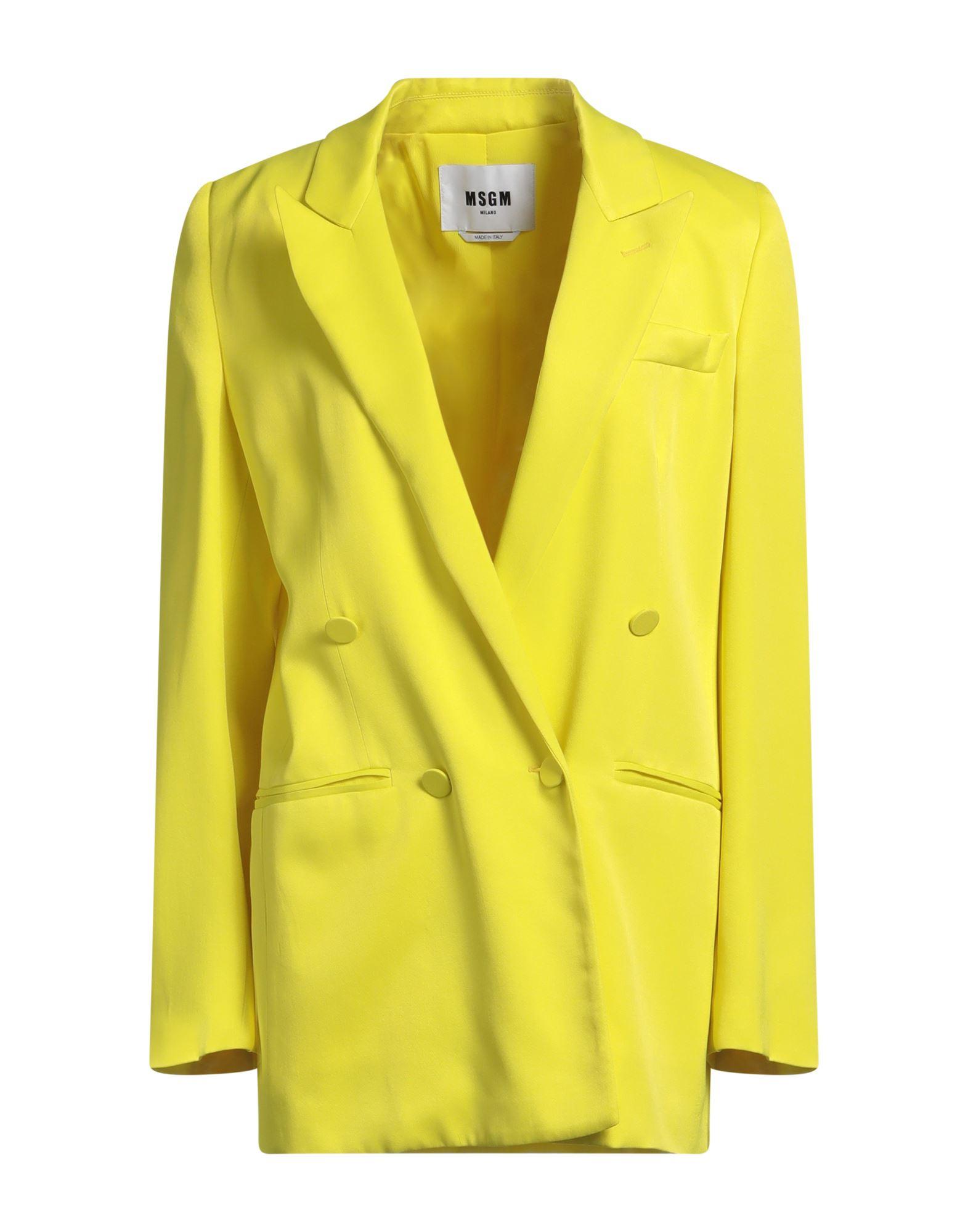 Msgm Denim Giallo MSGM Outlet: Jeans Donna Giallo Jeans MSGM