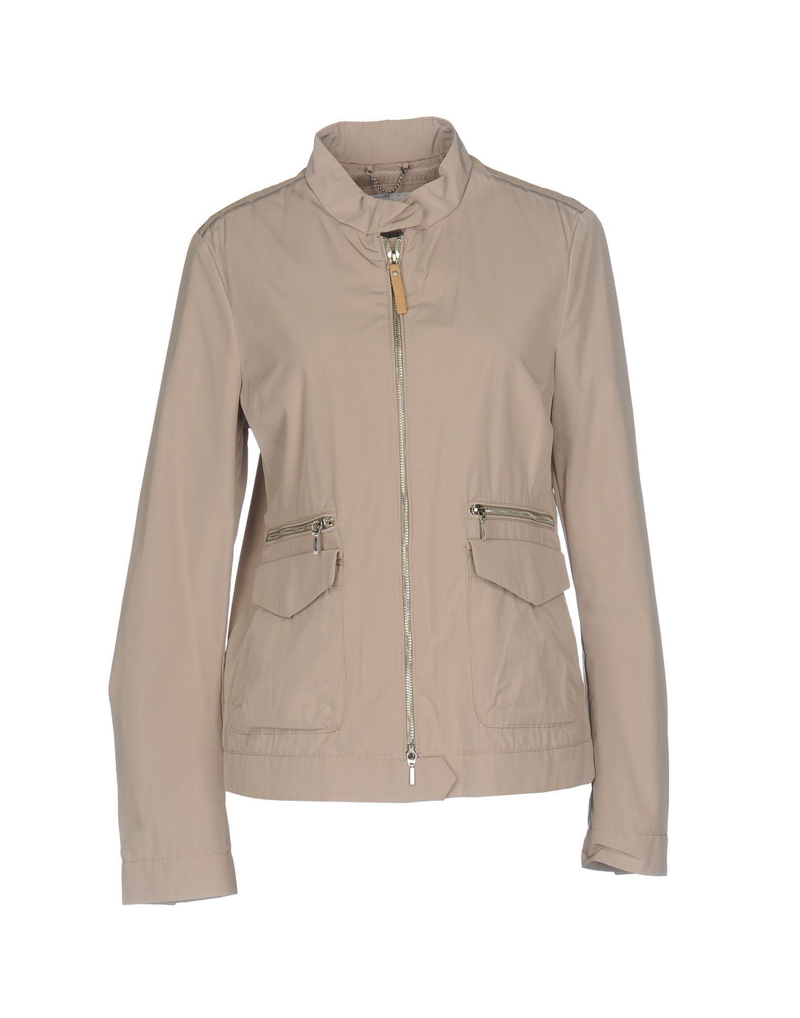 Geox Synthetic Jacket in Beige (Natural) Lyst