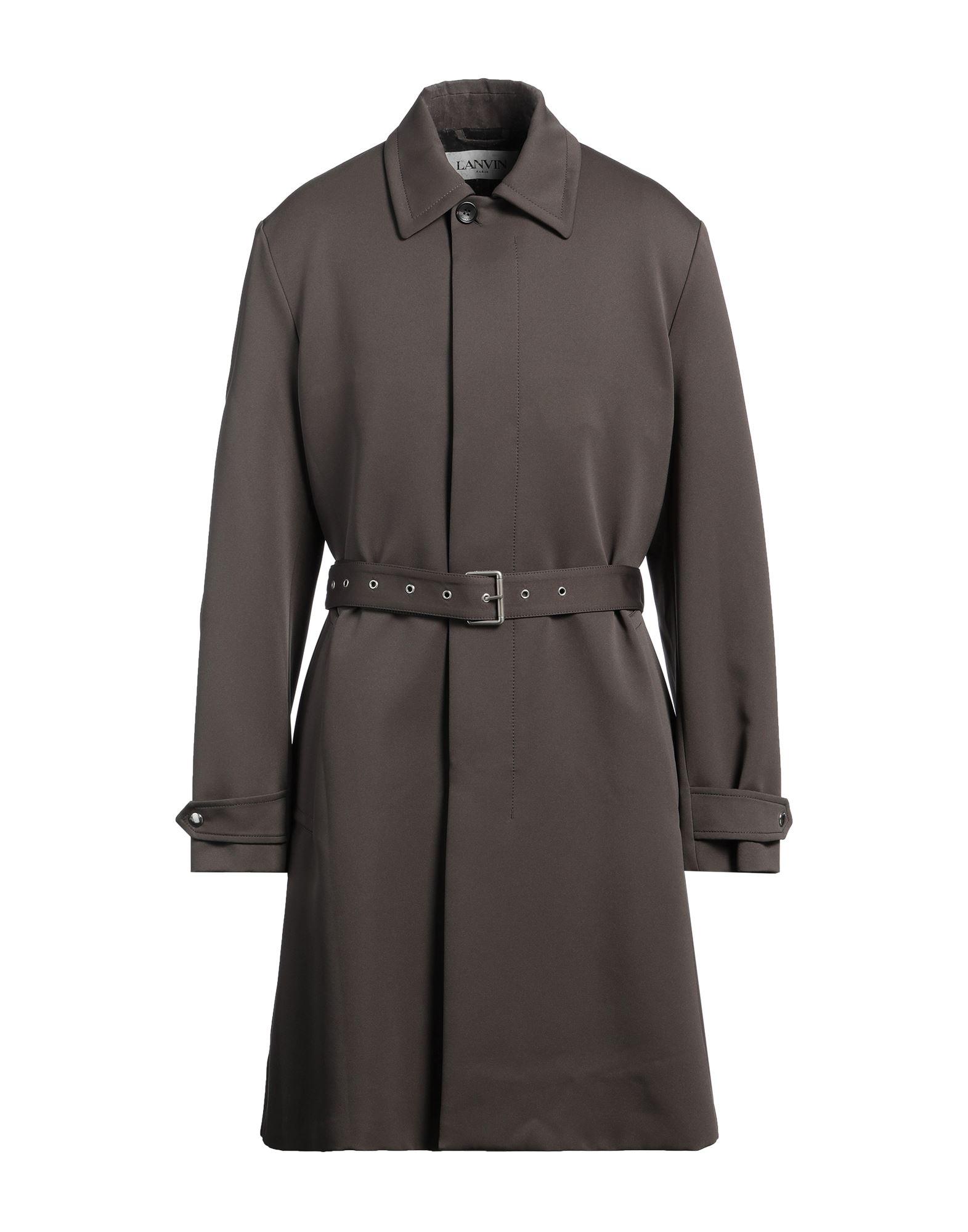 lanvin-Dark-brown-Overcoat-