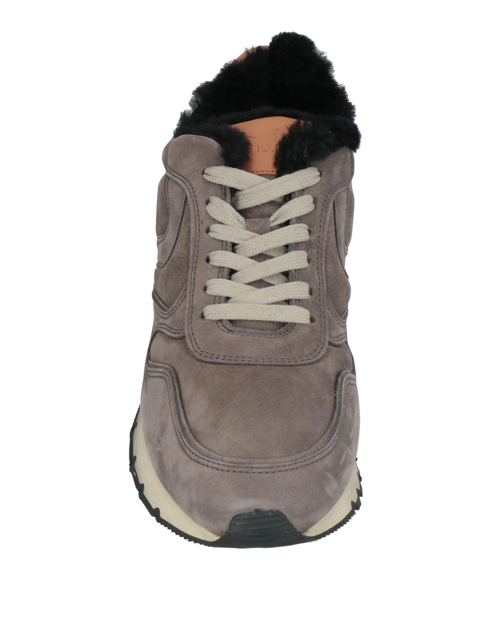 Voile Blanche Lead Sneakers Leather in Brown for Men Lyst UK