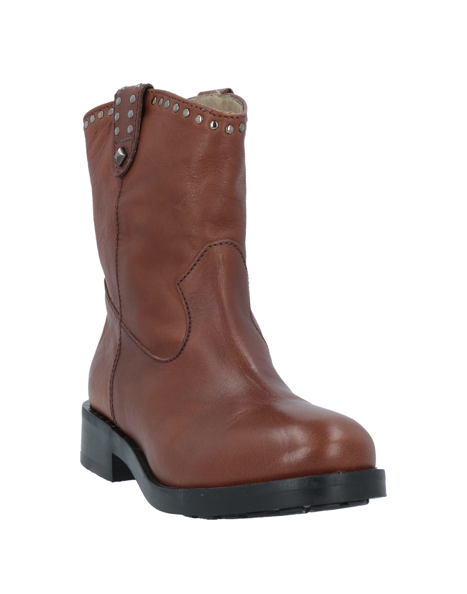 a.Testoni Diffusion ankle boots Leather boots A. Testoni Brown size 41 EU in Leather - 29083803 main image 3