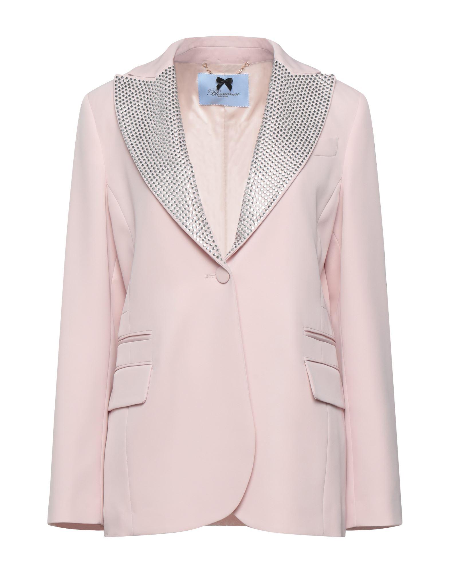 pale pink suit jacket