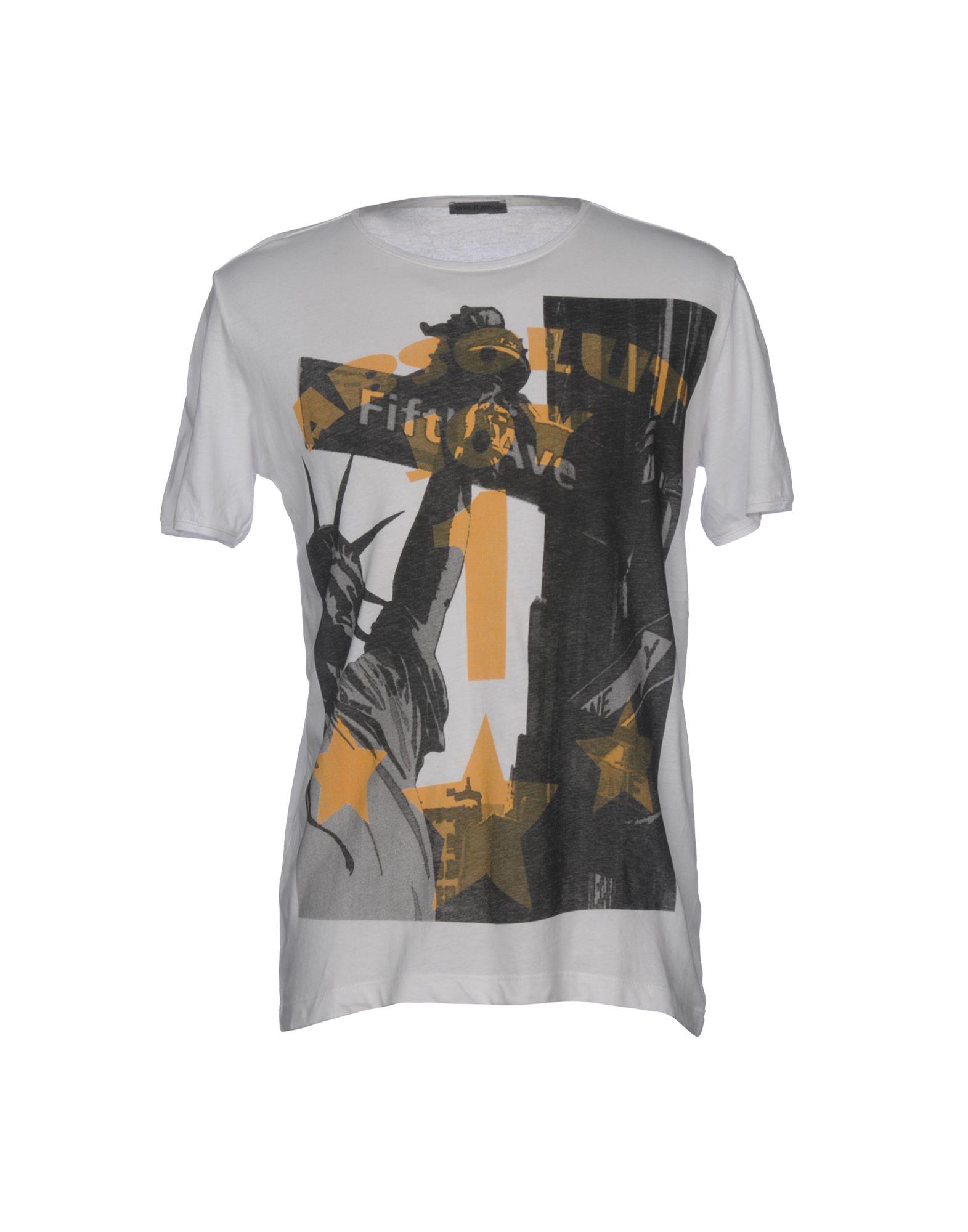 Absolut Joy Cotton T Shirts In White For Men Lyst Absolut Joy Cotton T Shirts In White For Men Lyst