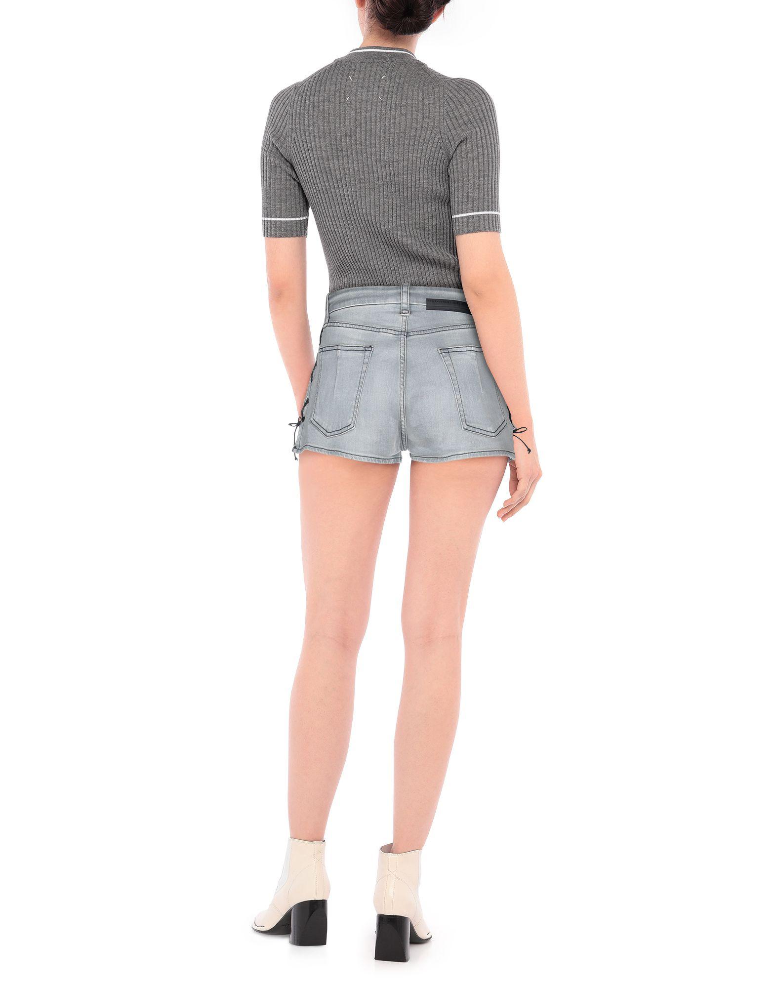 Unravel Project Denim Shorts in Grey (Gray) - Lyst