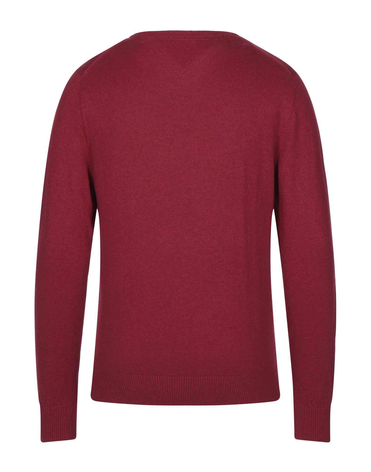 red hilfiger jumper