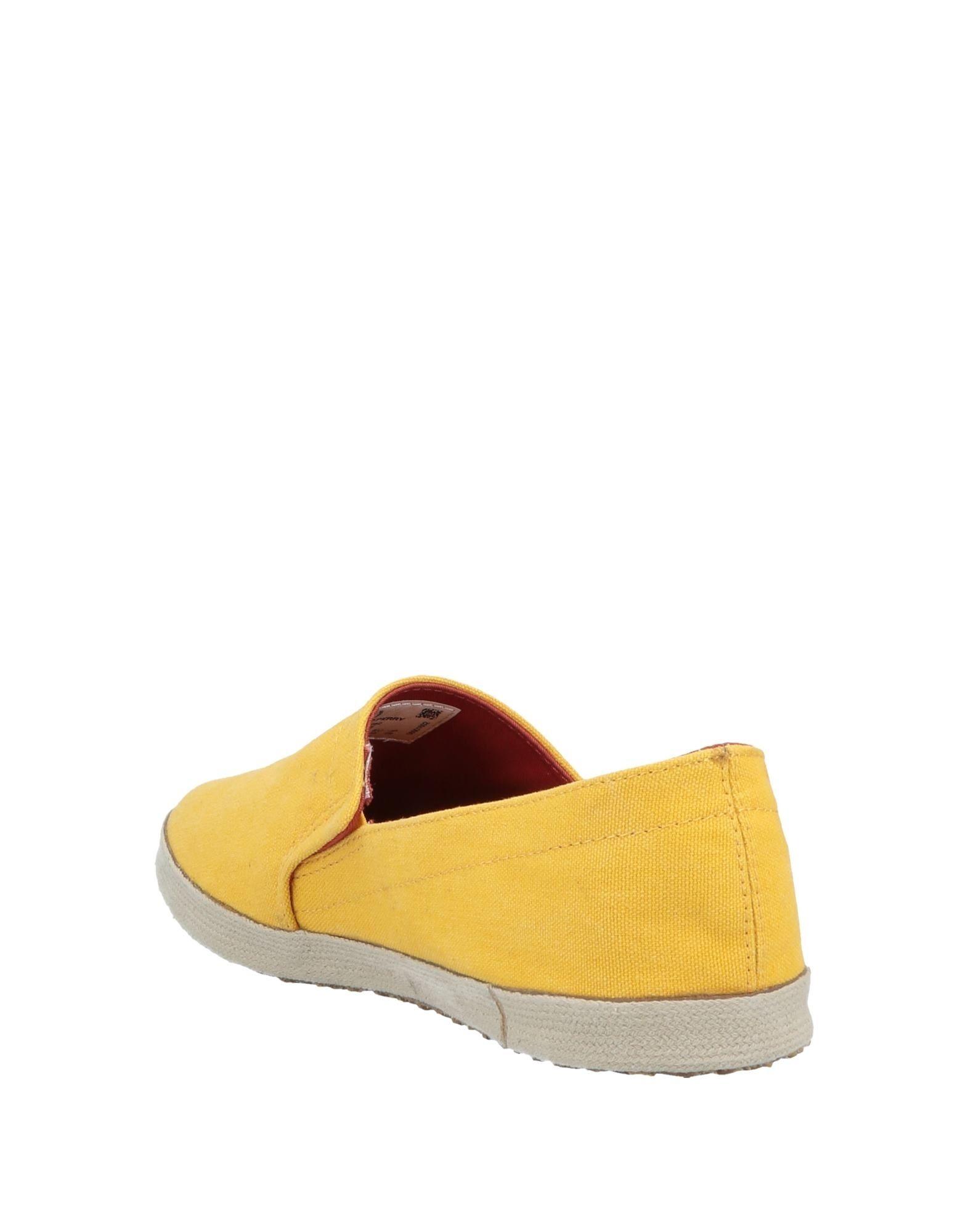 Fred Perry Canvas Espadrilles in Yellow for Men - Lyst