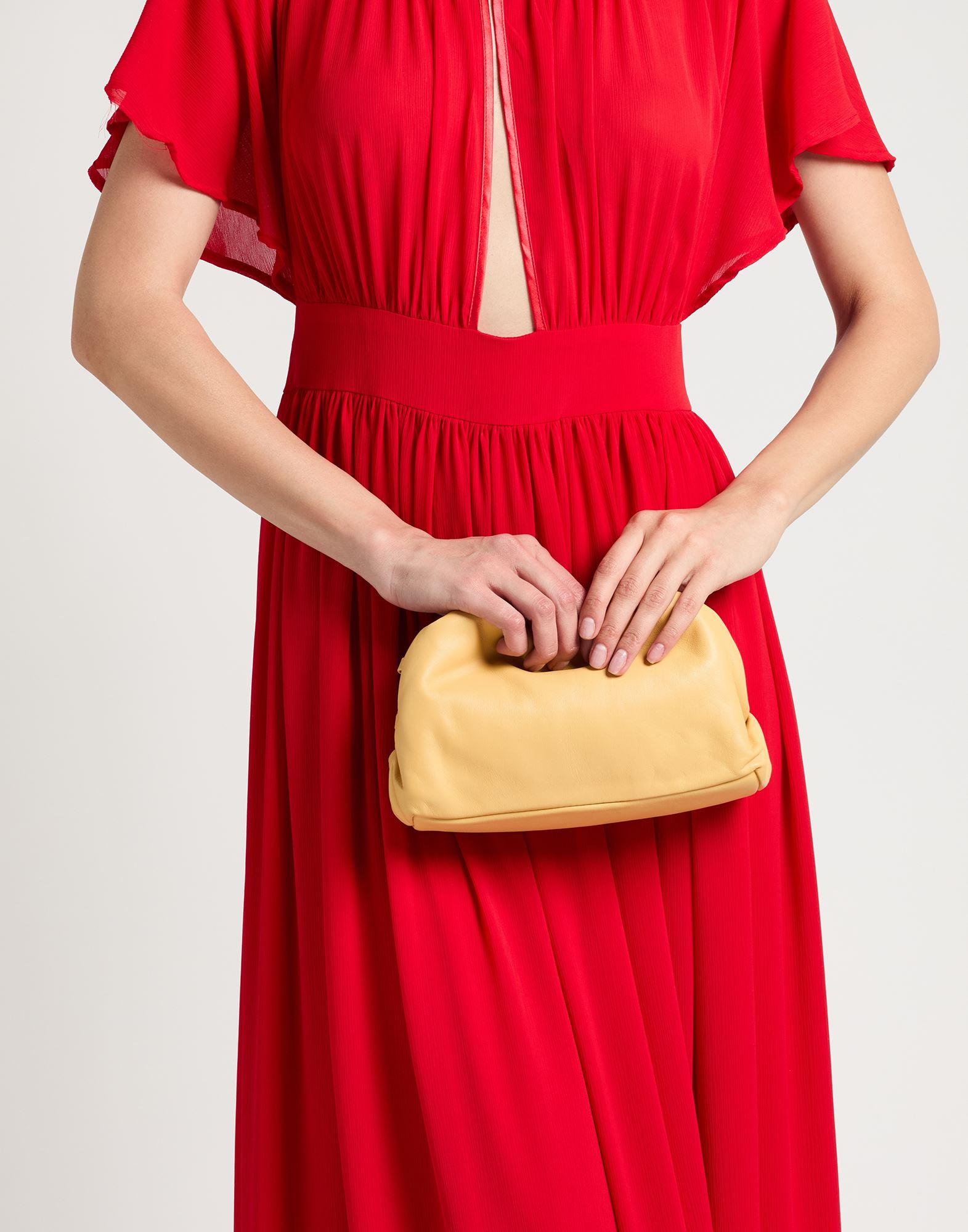 open lace back dress V-NECK MINI PRINTED DRESS
