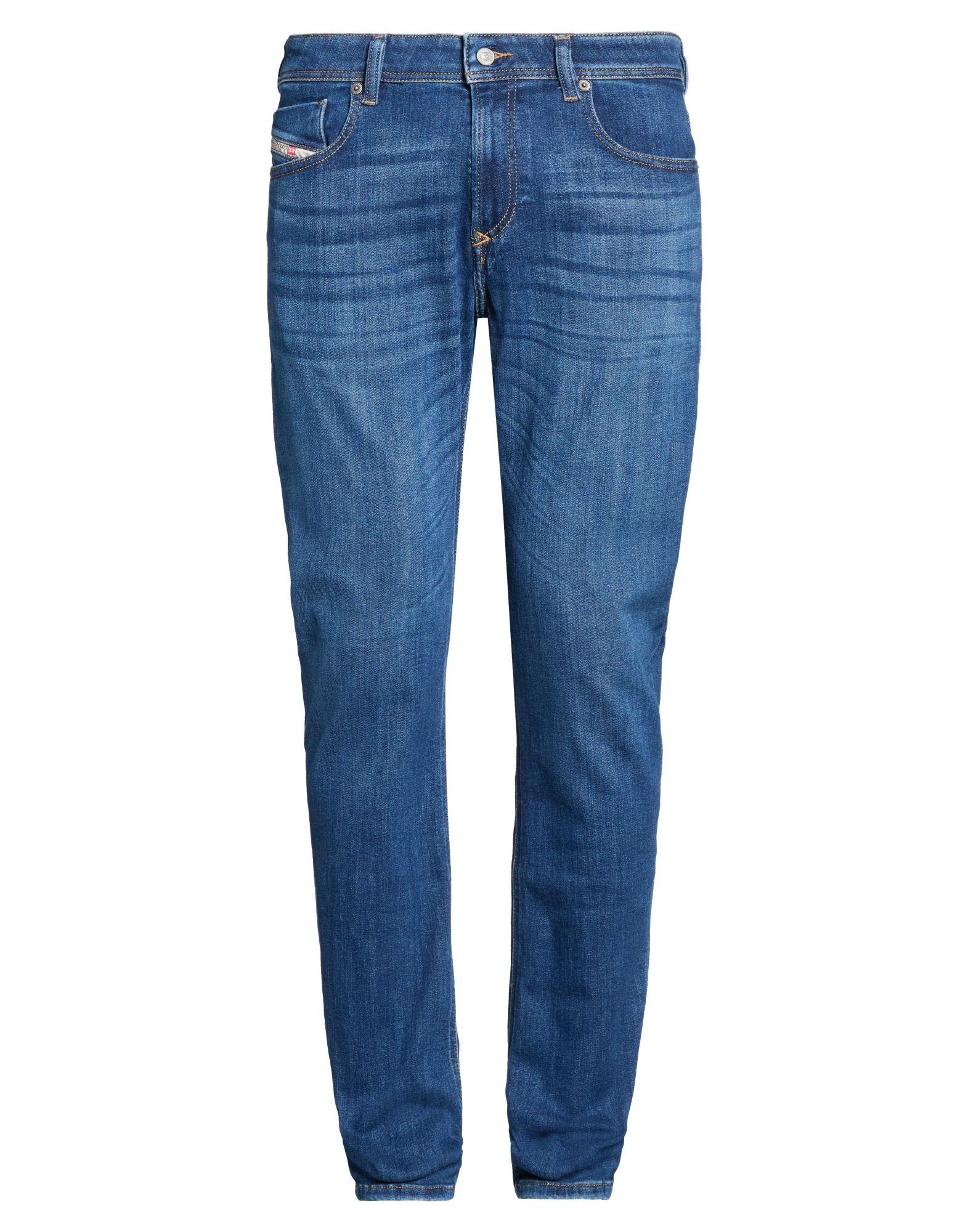 ETHANOL Men's Slim Hyper Stretch Classic Straight Leg Jeans - 34W X 32L, Indigo, 5-Pocket - View #10