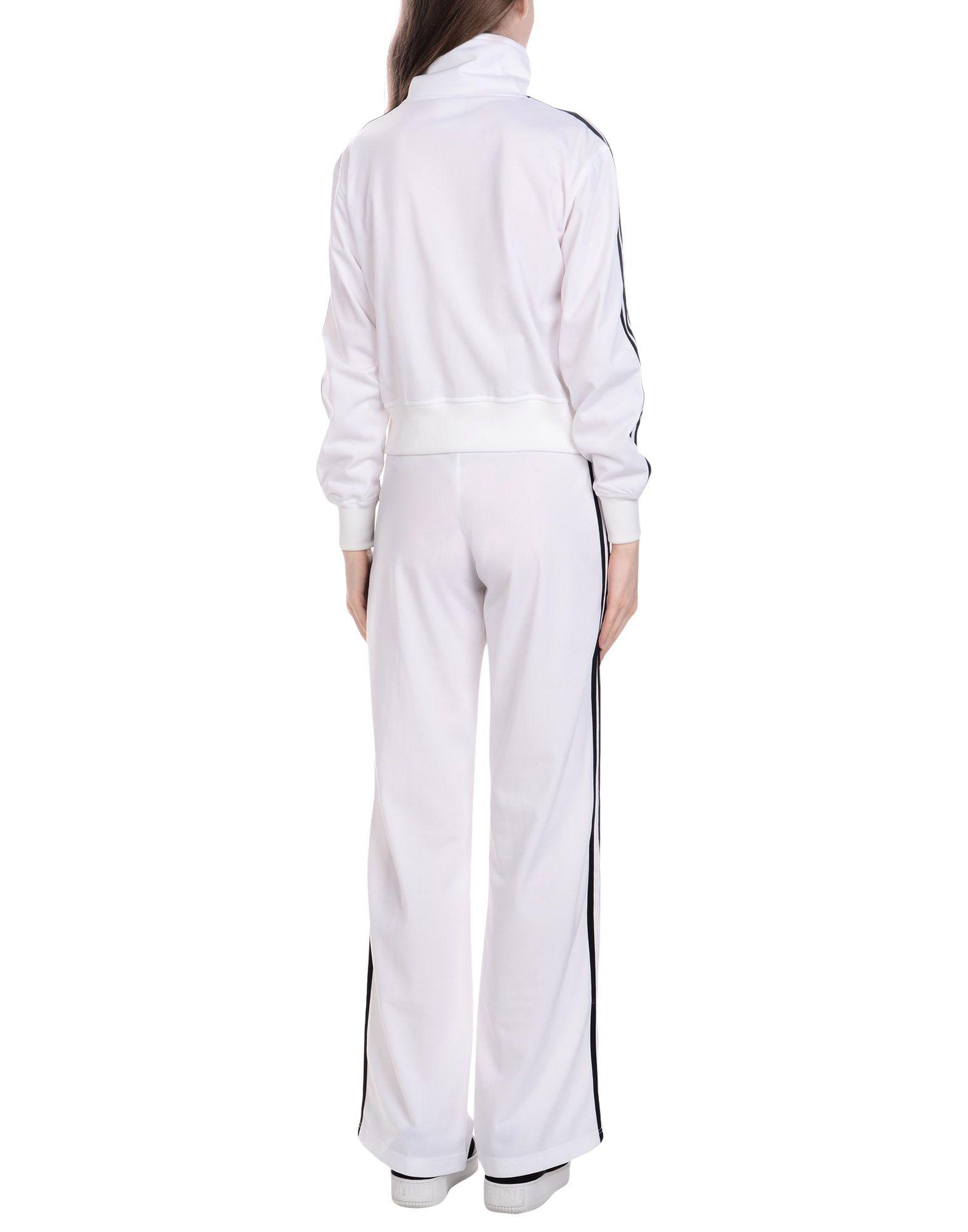 white adidas sweatsuit