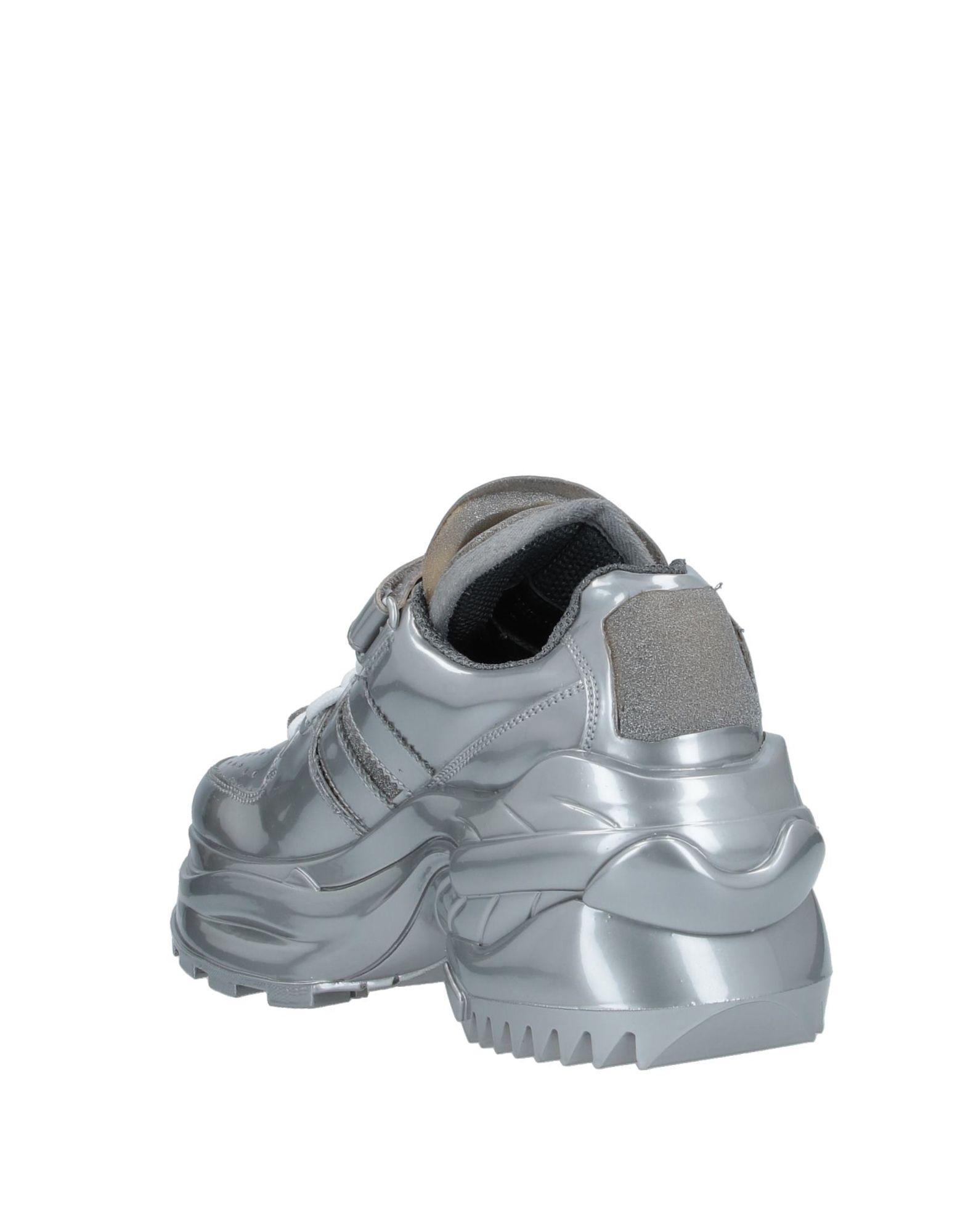 silver margiela sneakers