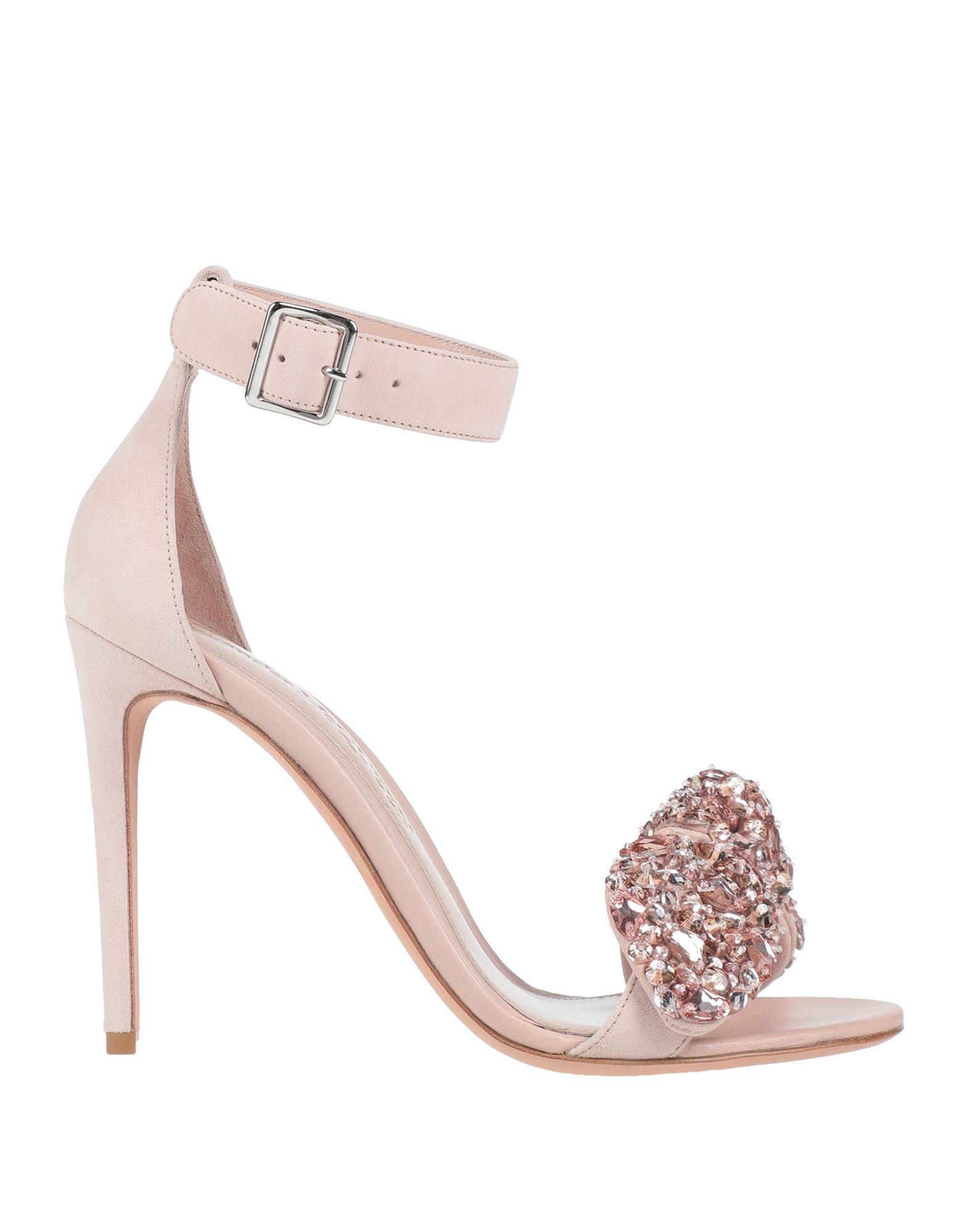 alexander mcqueen pink sandals