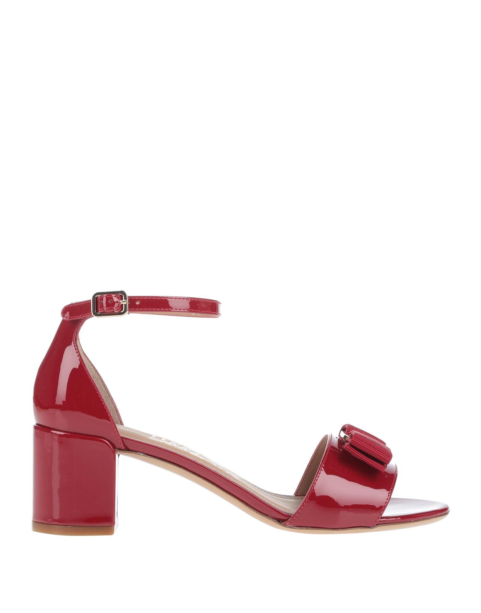 ferragamo red sandals