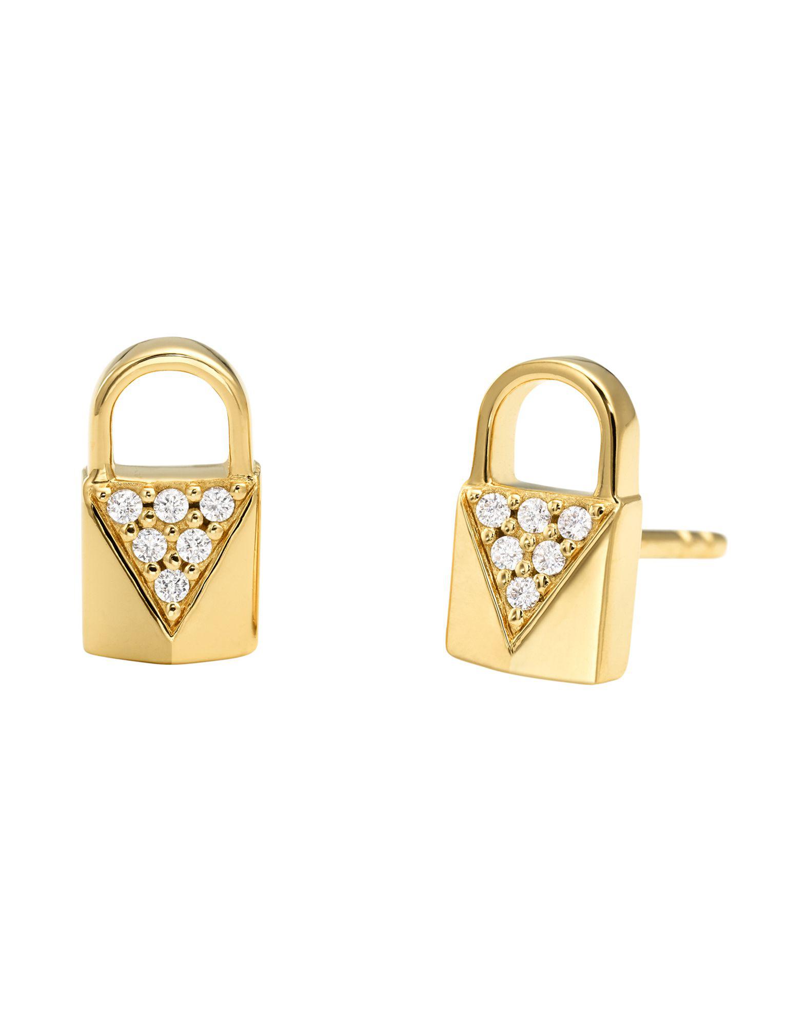 Michael Kors Earrings In Gold Metallic Lyst michael-kors-earrings-in-gold-metallic-lyst