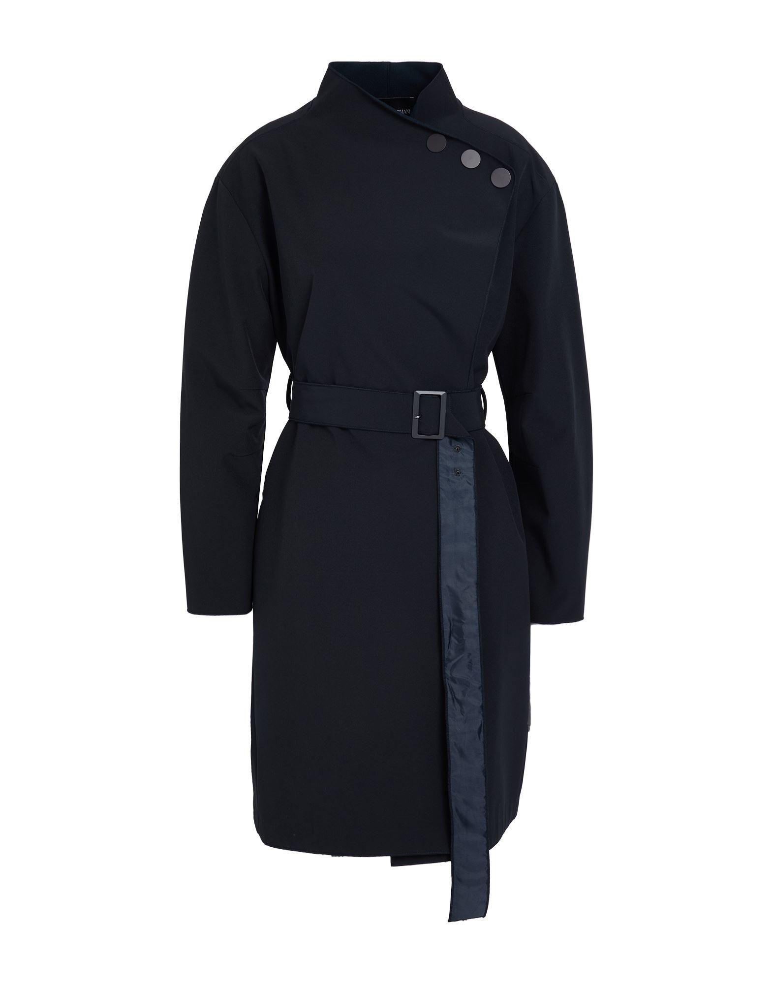 コート EMPORIO ARMANI Woman Coat Charcoal EW002706AF19097 O8004 undefined